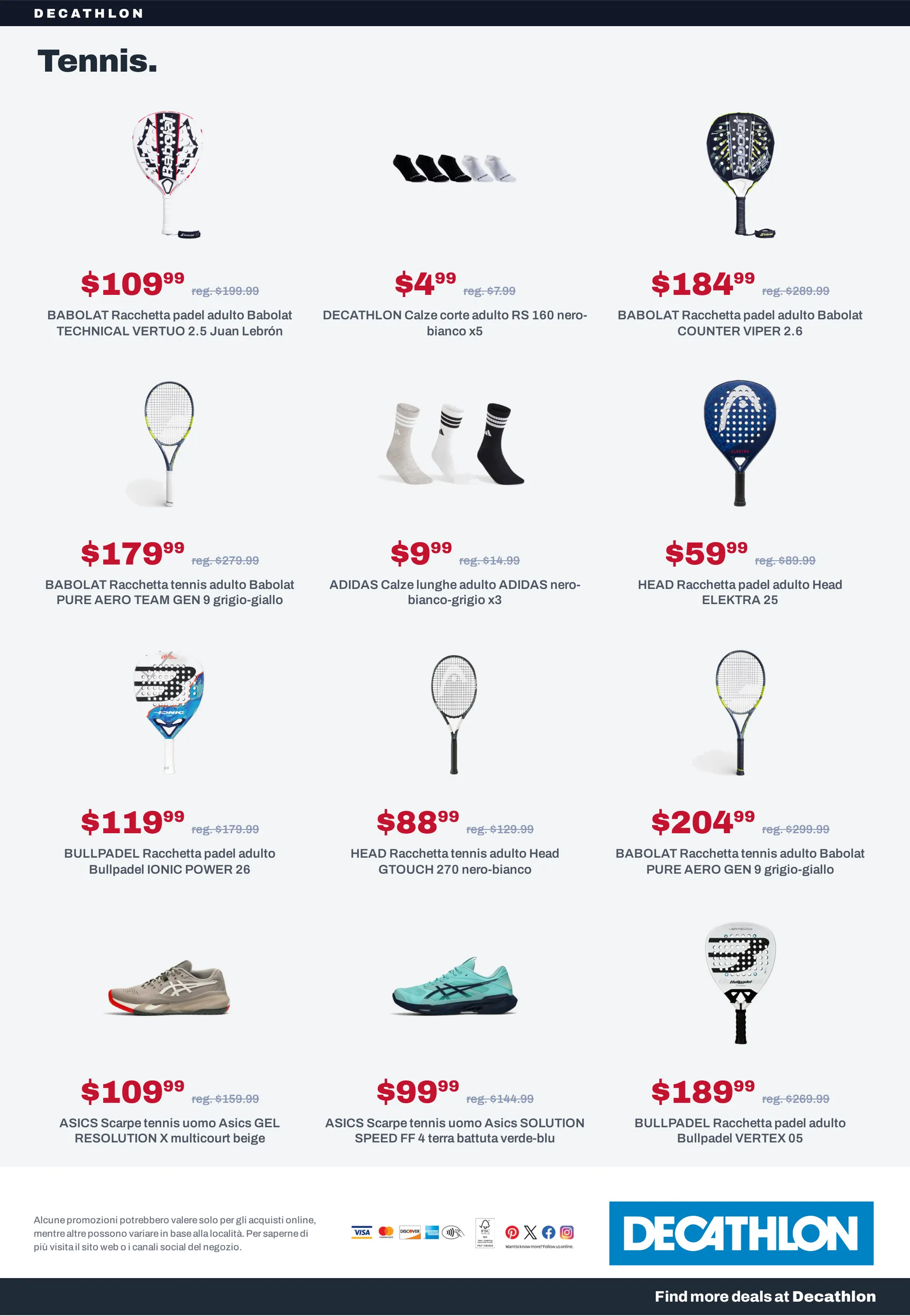 Decathlon — Catálogo 1 — 2026-09-08 da 8 settembre a 23 settembre di 2026 - Pagina del volantino 16