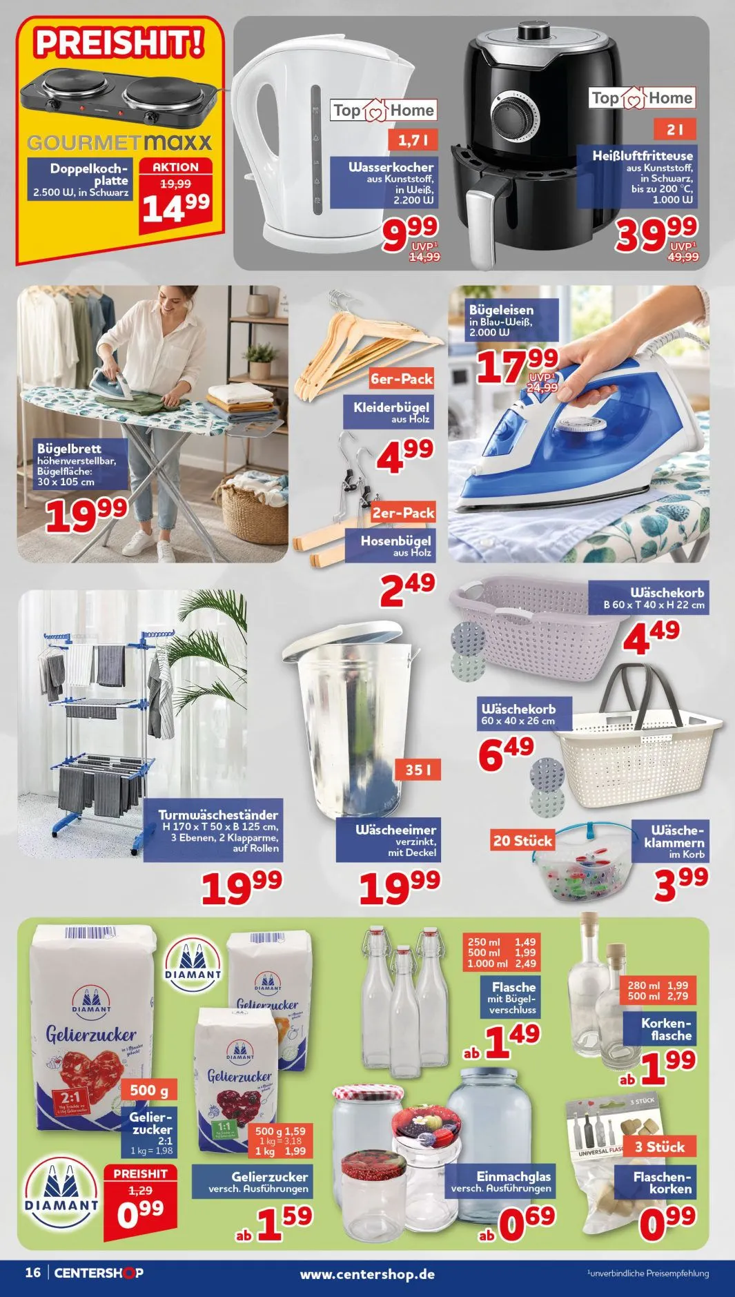 CENTERSHOP — 2026-10-19 von 19. Oktober bis 24. Oktober 2026 - Prospekt seite 16