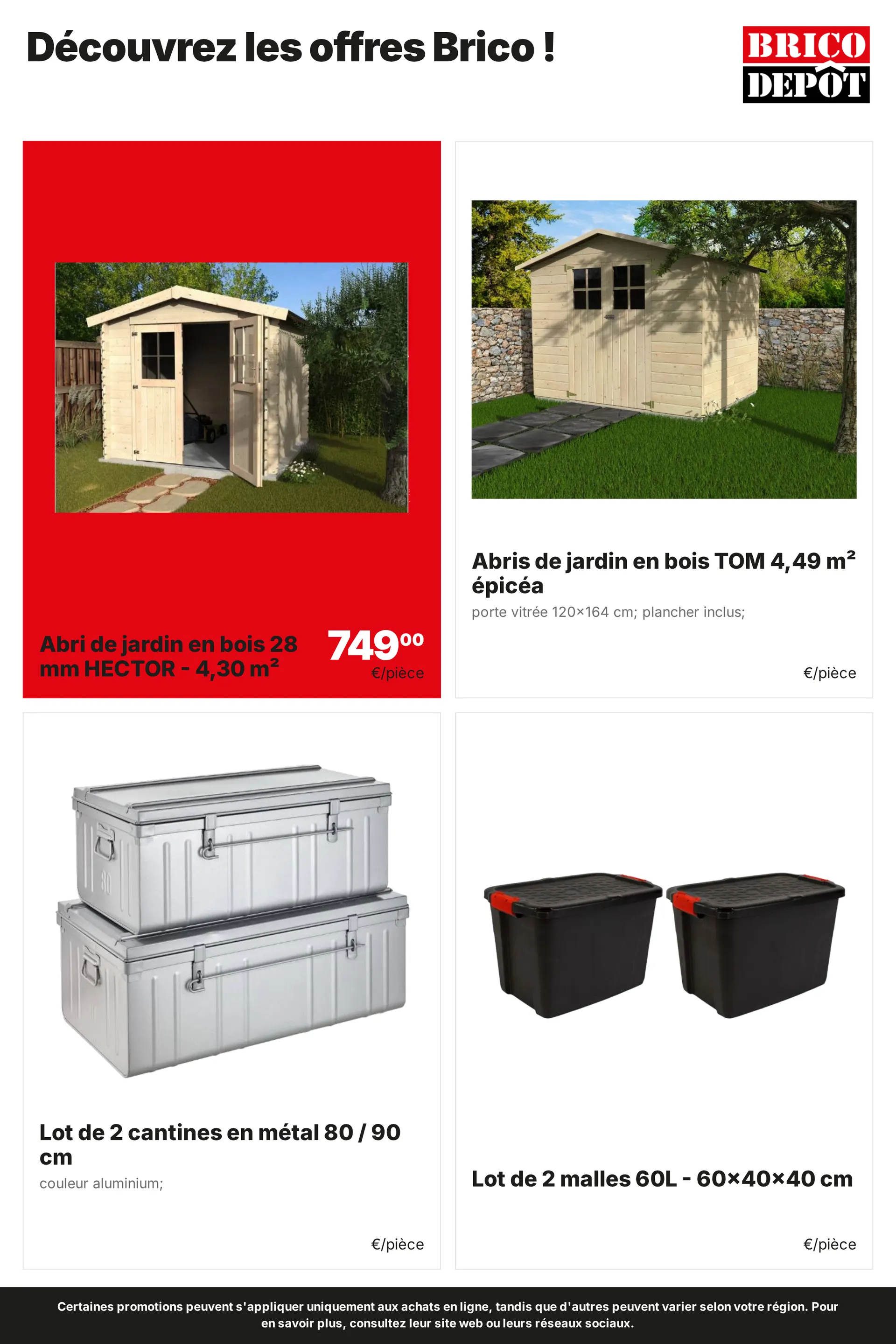 Brico Dépôt — 2026-09-06 du 6 septembre au 21 septembre 2026 - Catalogue page 16