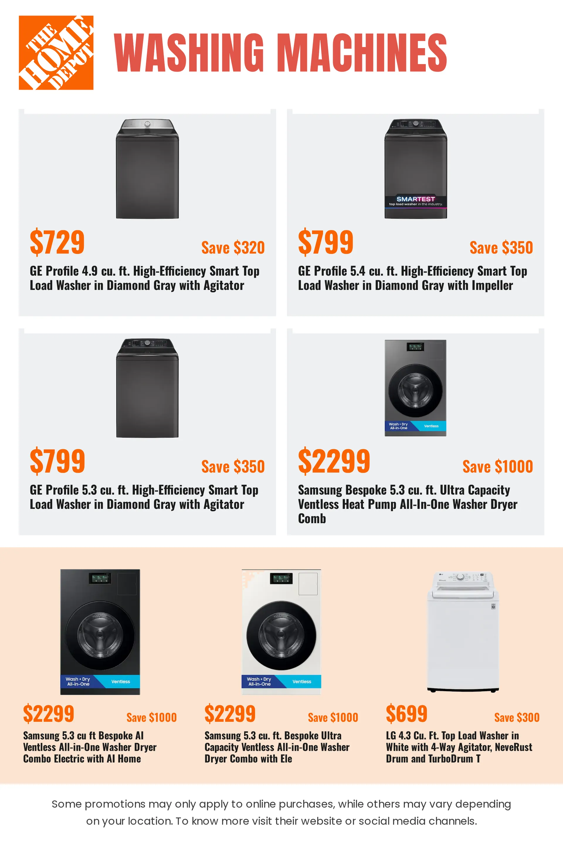 Weekly promotion The Home Depot — Catálogo 1 — 2026-10-20 spanning from October 20 to November 4 2026 - Page 16 for Catalogue 365
