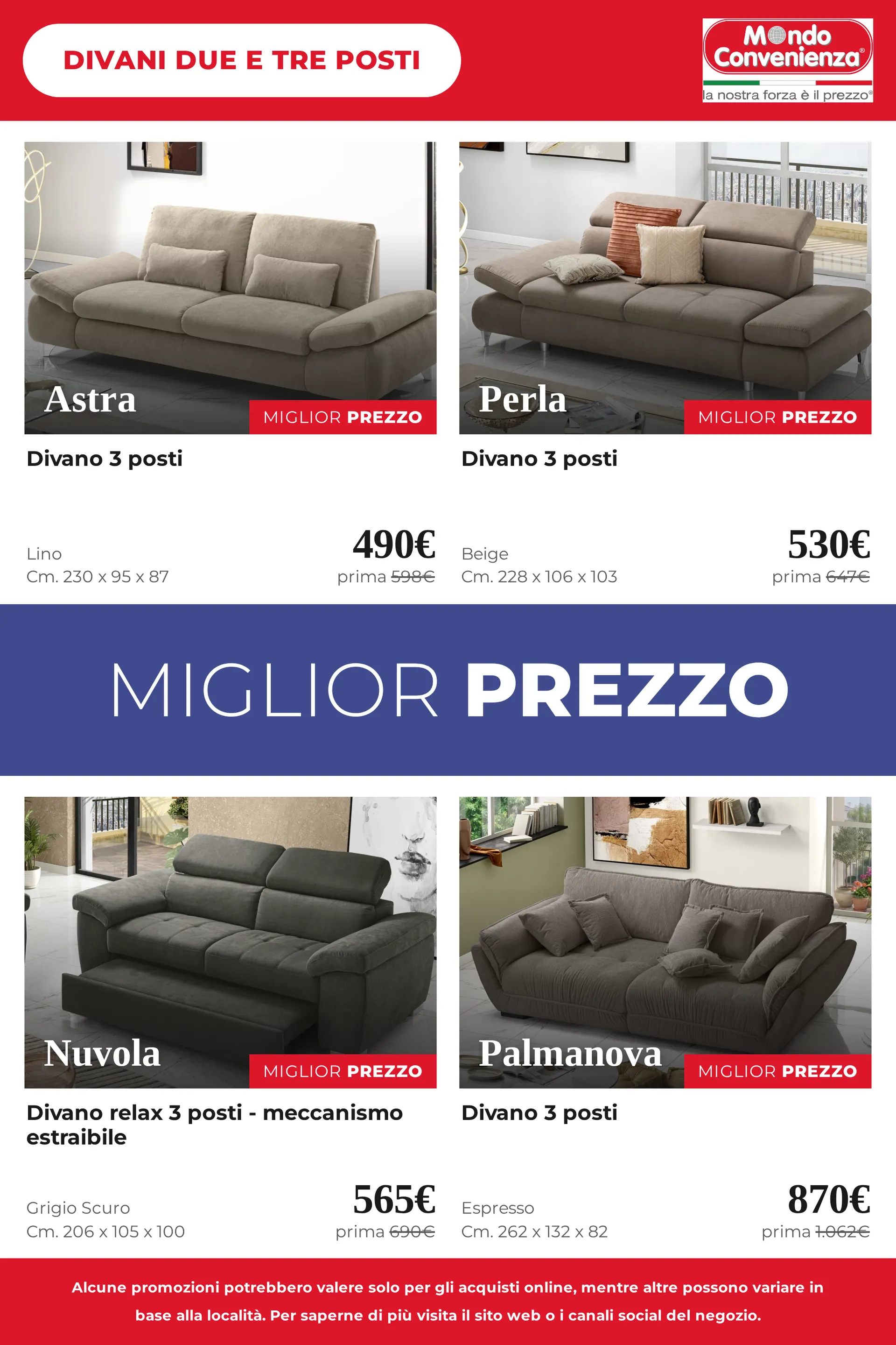 Mondo Convenienza — 2026-09-08 da 8 settembre a 23 settembre di 2026 - Pagina del volantino 16