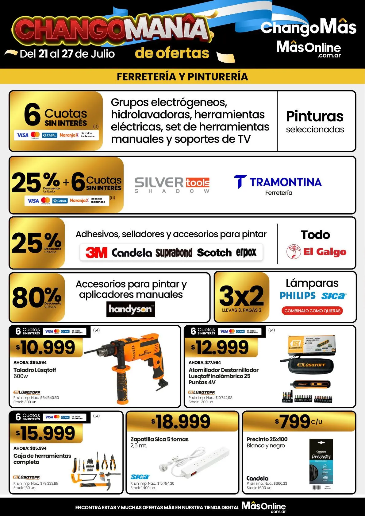 Ofertas de Changomas — 2026-07-21 21 de julio al 27 de julio 2026 - Página 16 del catálogo