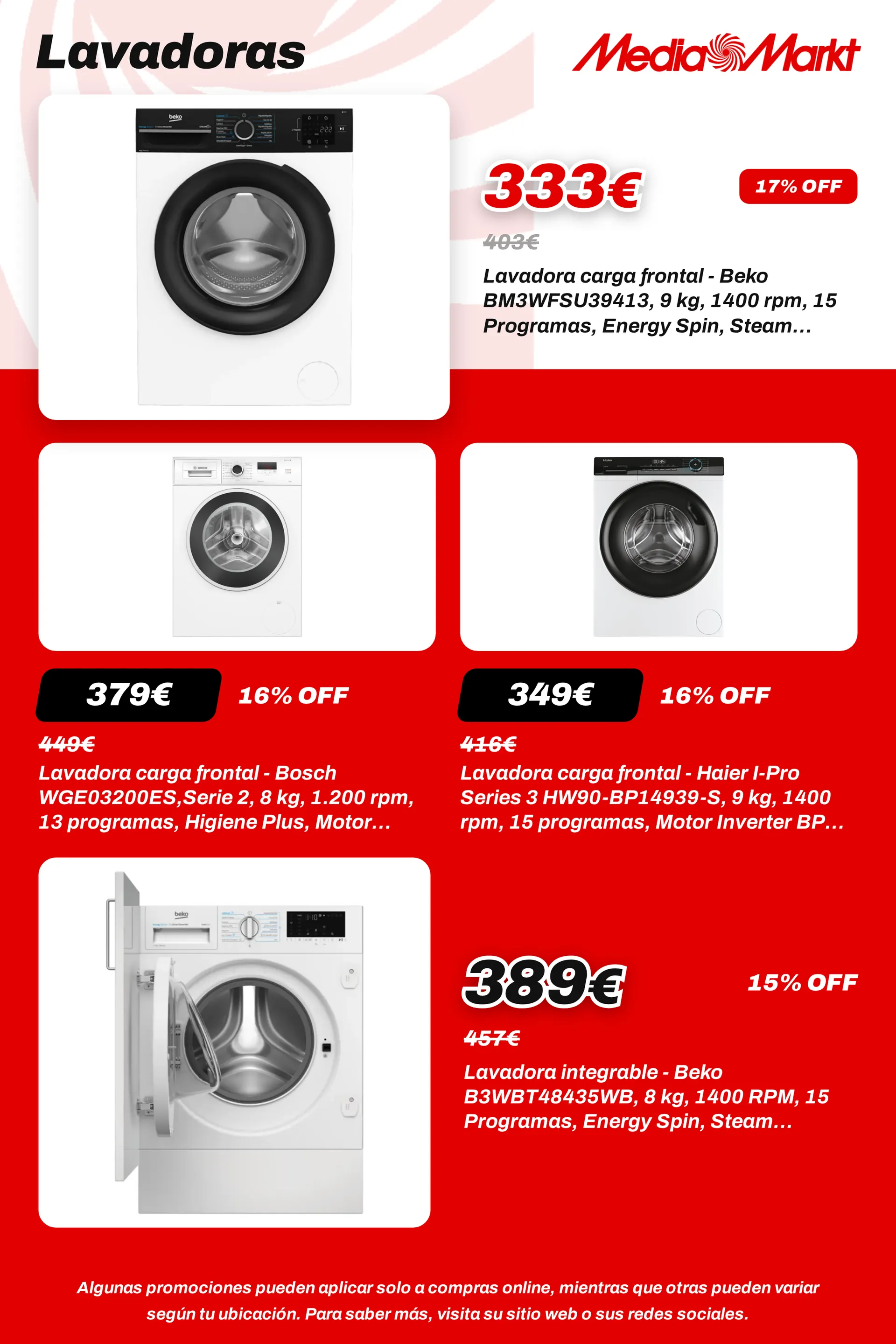 Catálogo de MediaMarkt — Catálogo 1 — 2026-10-20 20 de octubre al 3 de noviembre 2026 - Página 16