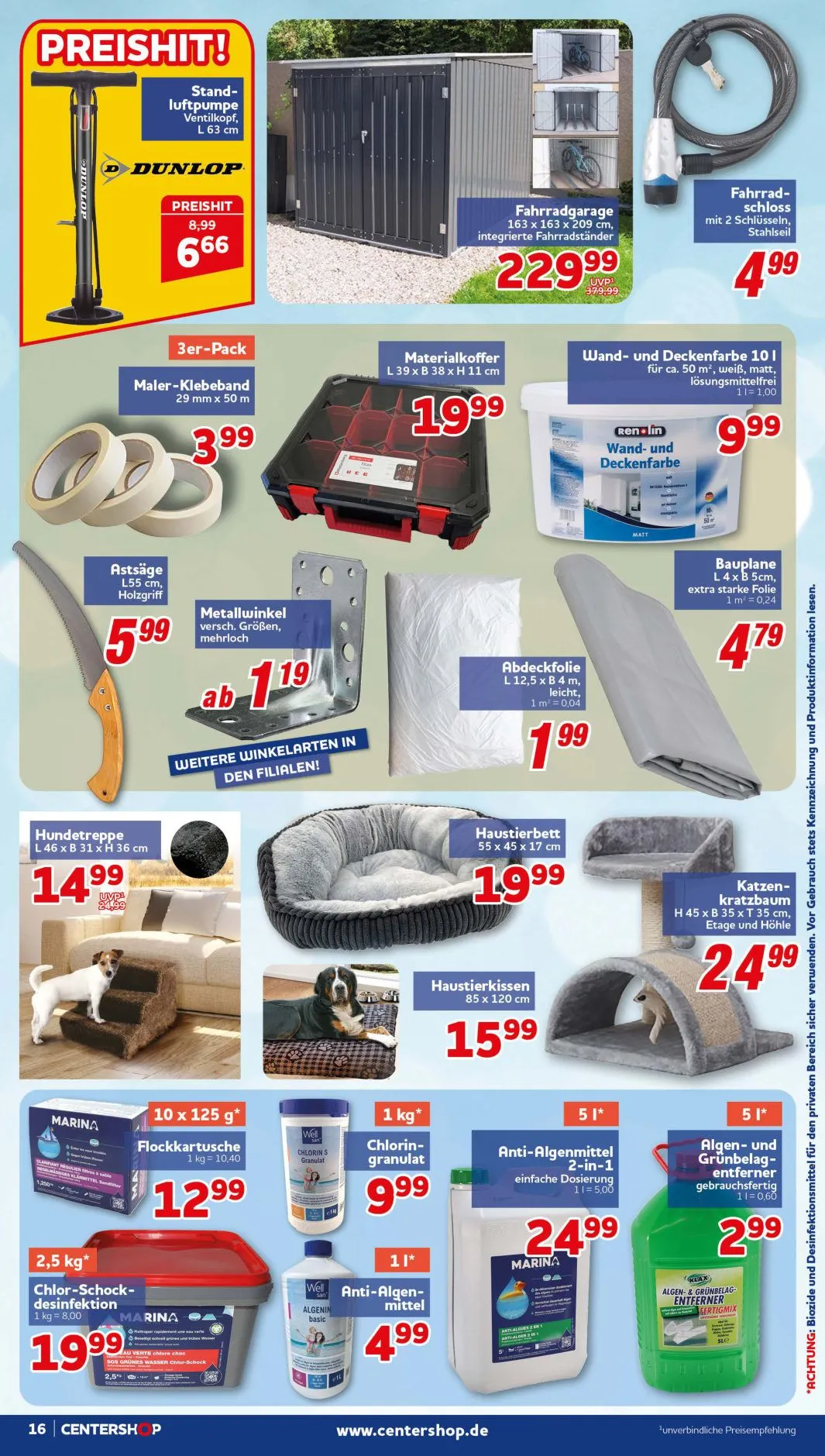 CENTERSHOP — 2026-08-10 von 10. August bis 15. August 2026 - Prospekt seite 16
