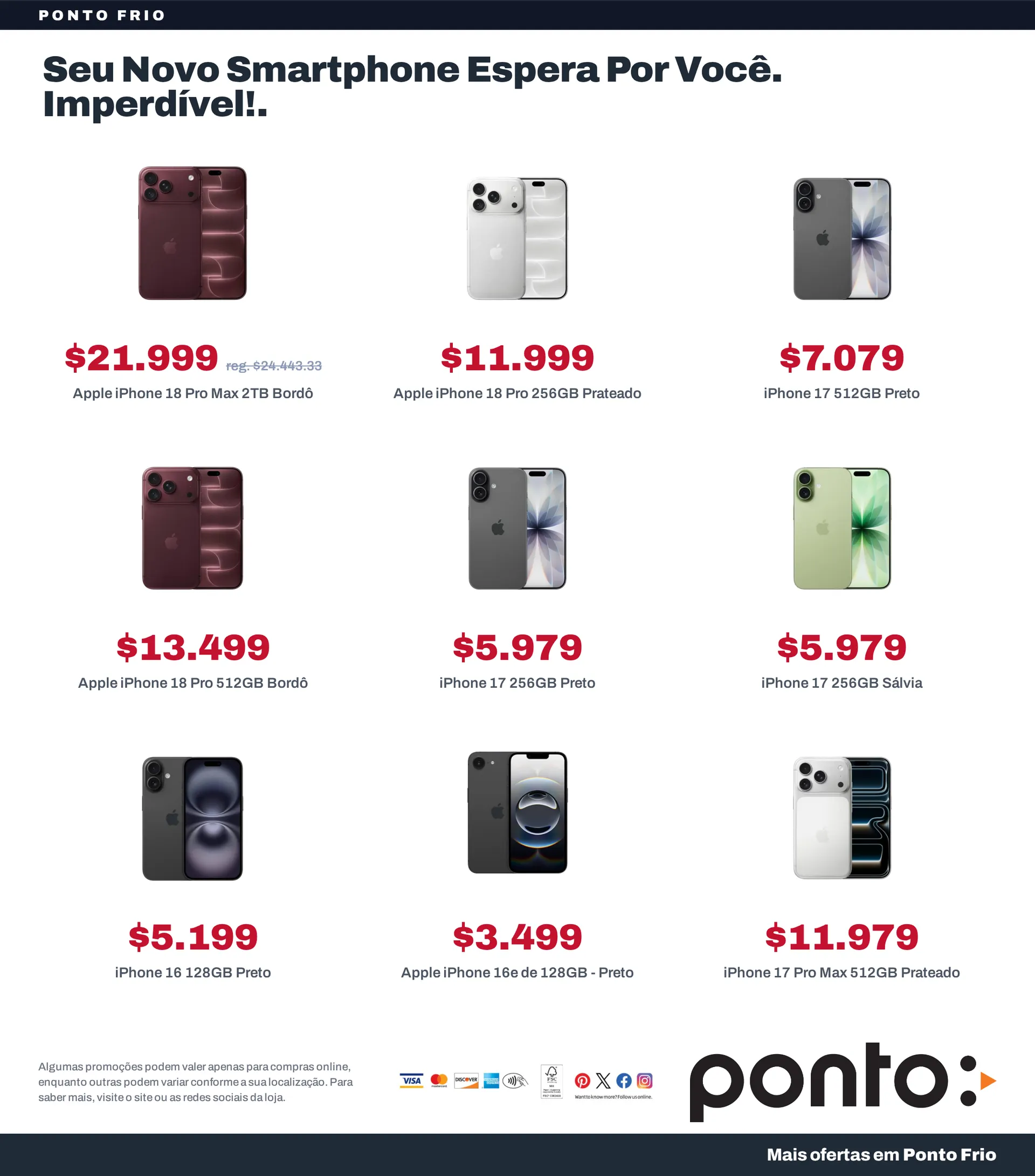 Encarte de Ponto Frio — 2026-10-29 29 de outubro até 13 de novembro 2026 - Pagina 16