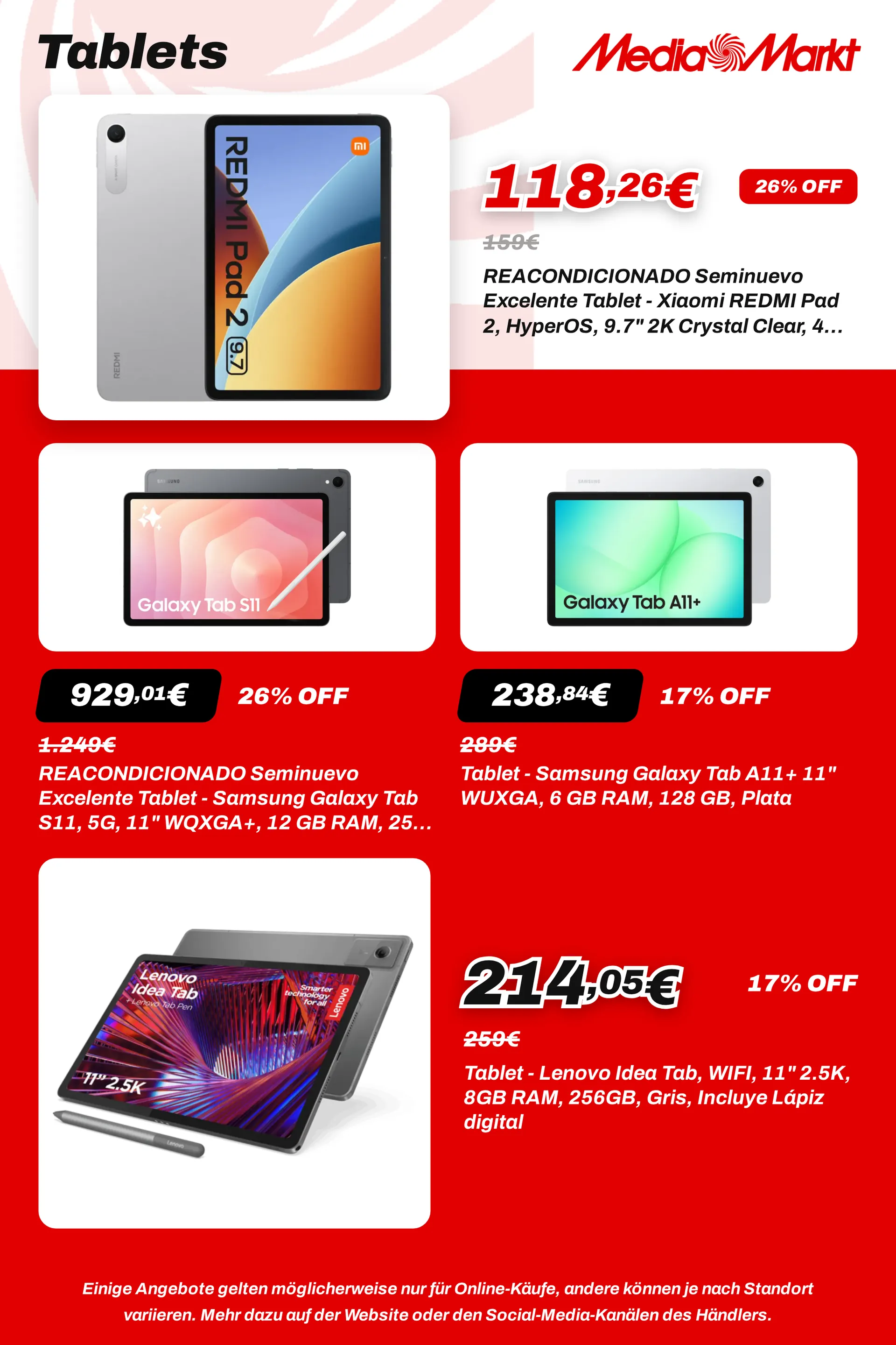 MediaMarkt — 2026-10-05 von 5. Oktober bis 20. Oktober 2026 - Flugblätt seite  16