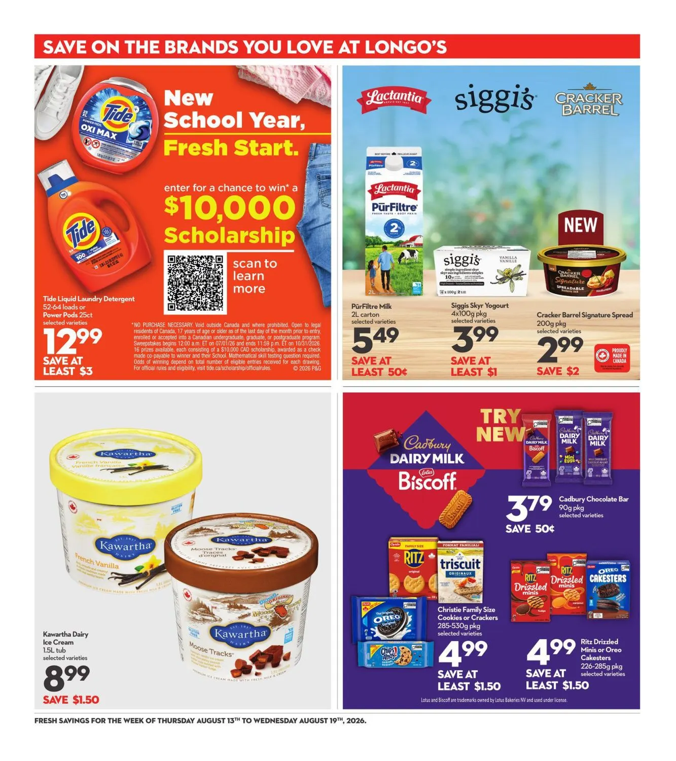 Longo's — 2026-08-13 from August 13 to August 19 2026 - flyer page 17
