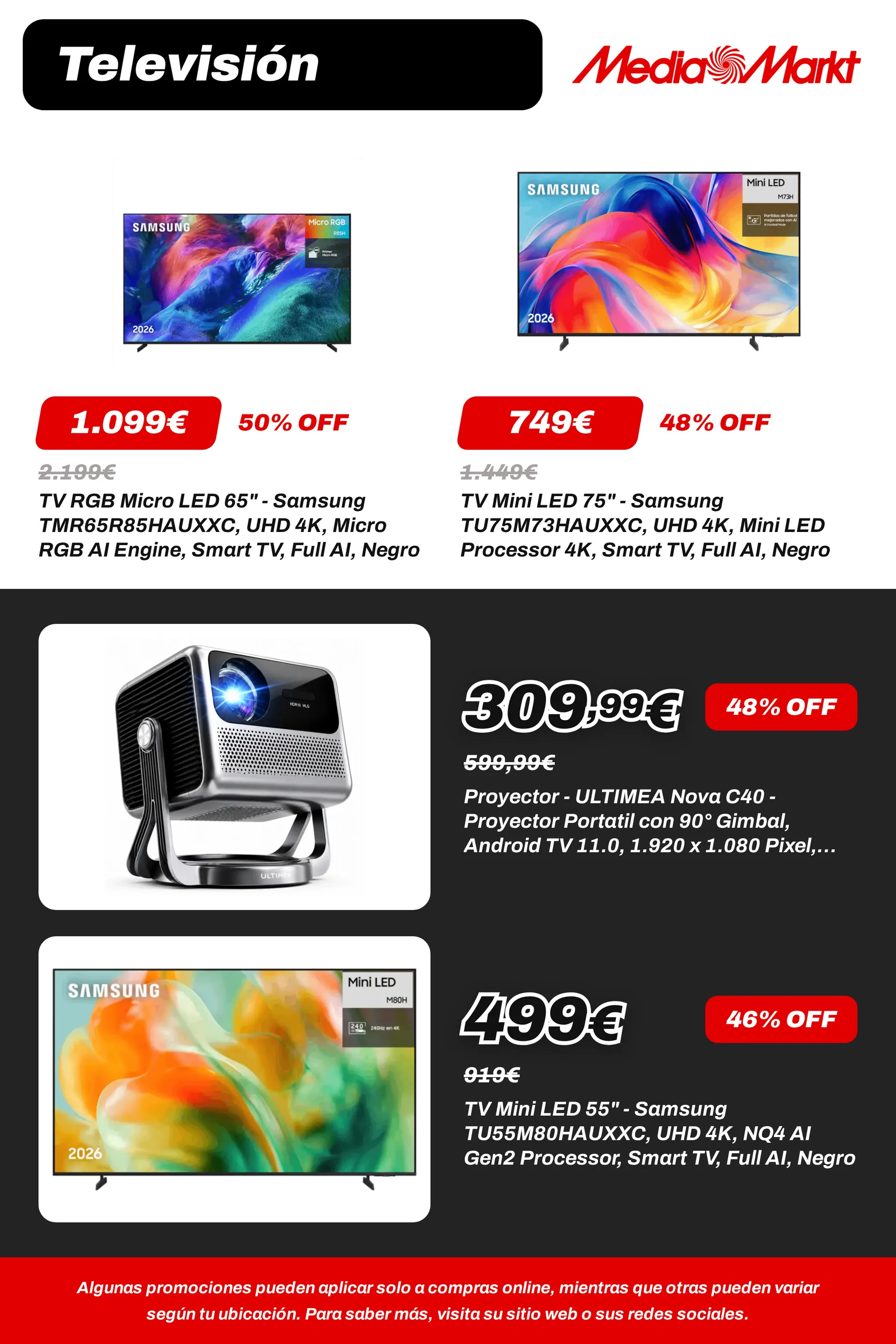 Catálogo de MediaMarkt — TVs y Monitores — 2026-09-14 14 de septiembre al 5 de octubre 2026 - Página 17
