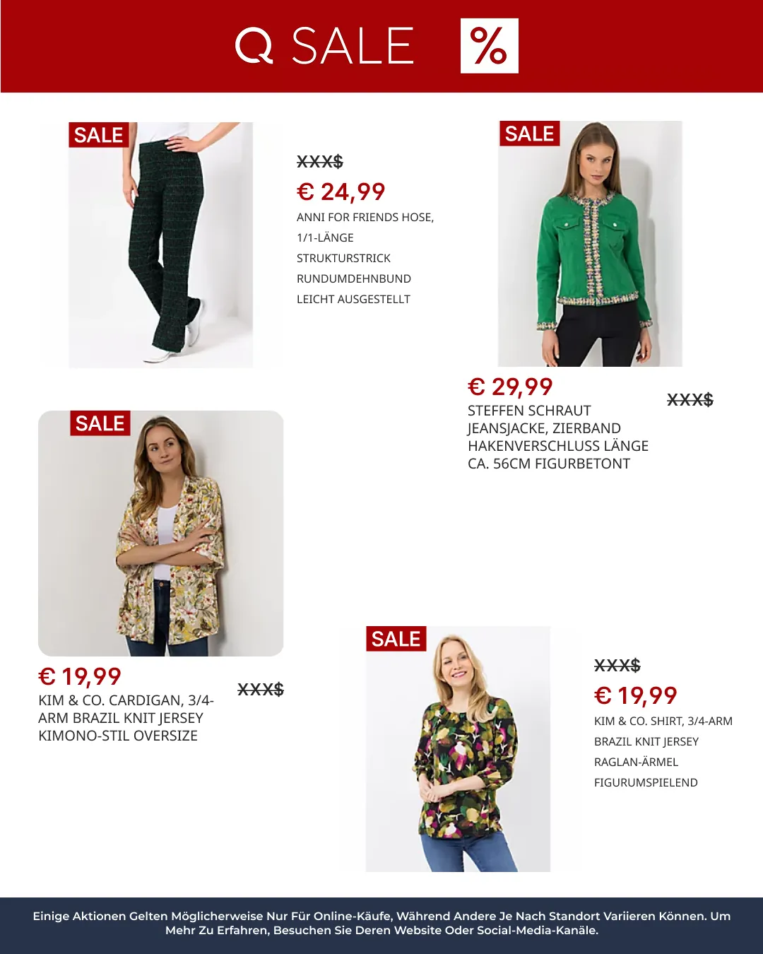 QVC SALE von 3. August bis 18. August 2026 - Prospekt seite 17