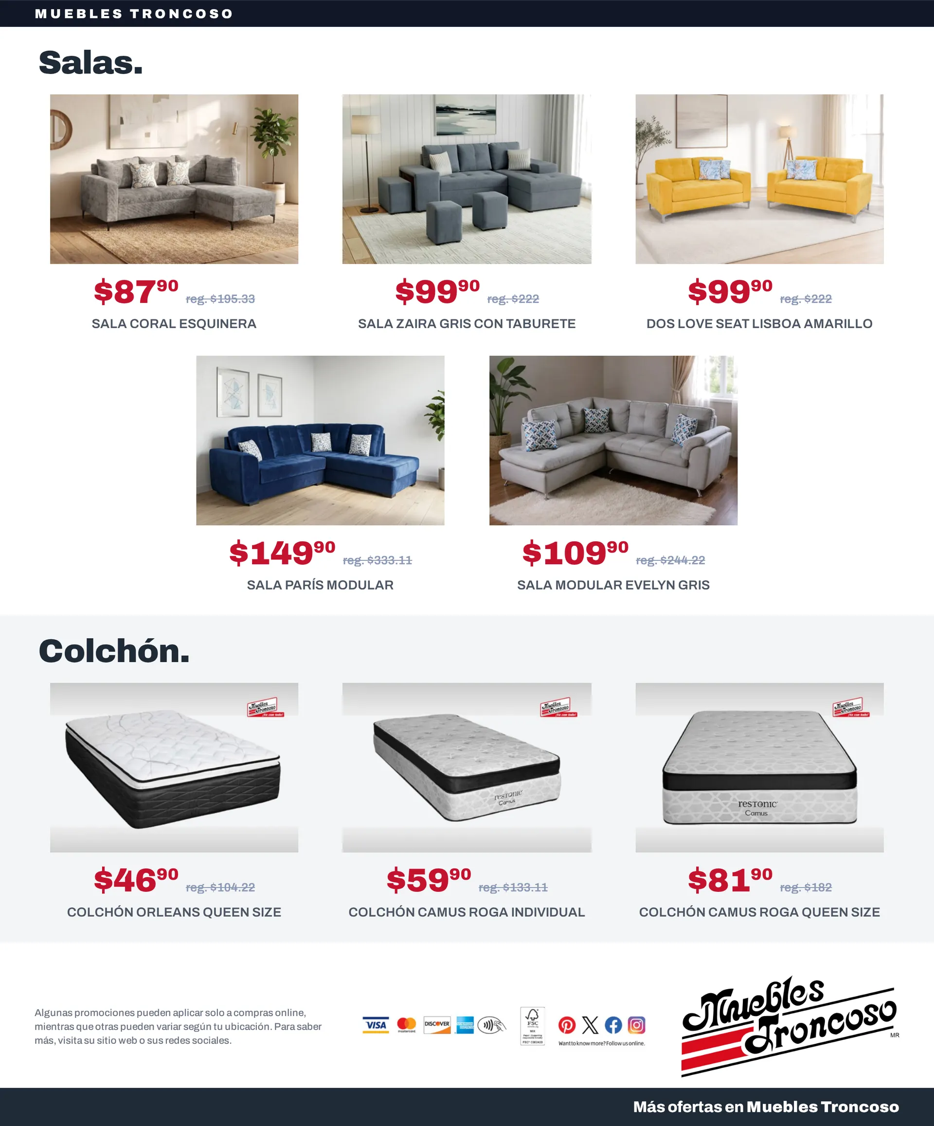 Catálogo de Muebles Troncoso — 2026-10-14 14 de octubre al 28 de octubre 2026 - Pagina 17
