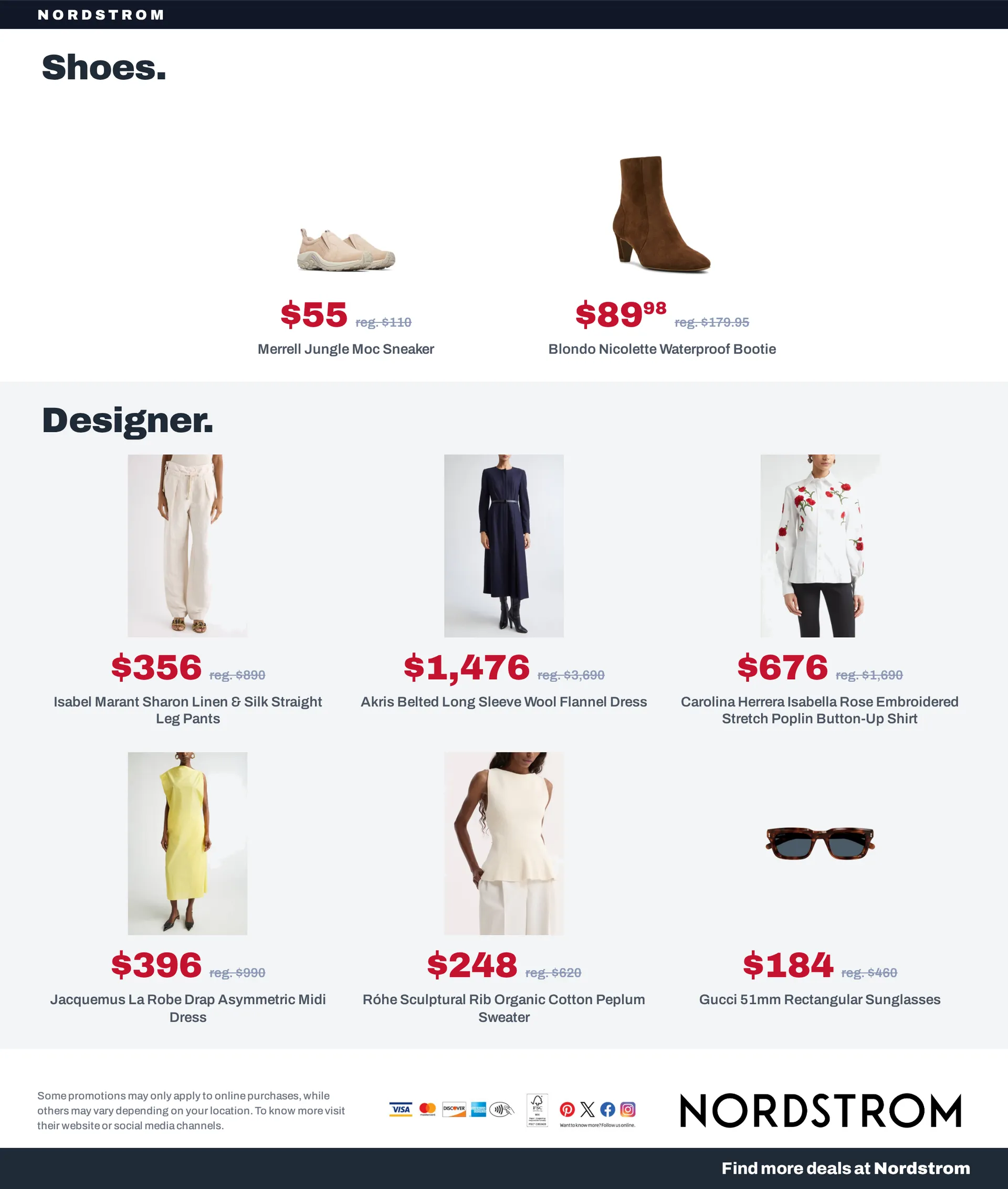 Weekly promotion Nordstrom — 2026-10-22 spanning from October 22 to October 29 2026 - Page 17 for Catalogue 365