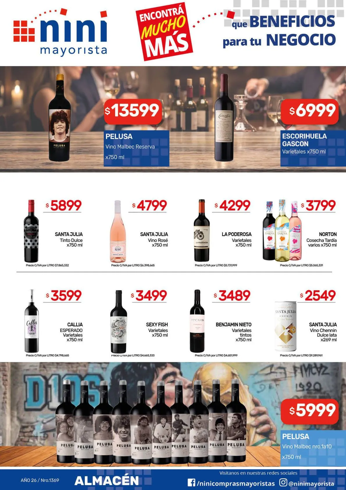 Ofertas de Nini Mayorista — 2026-07-21 21 de julio al 26 de julio 2026 - Página 17 del catálogo