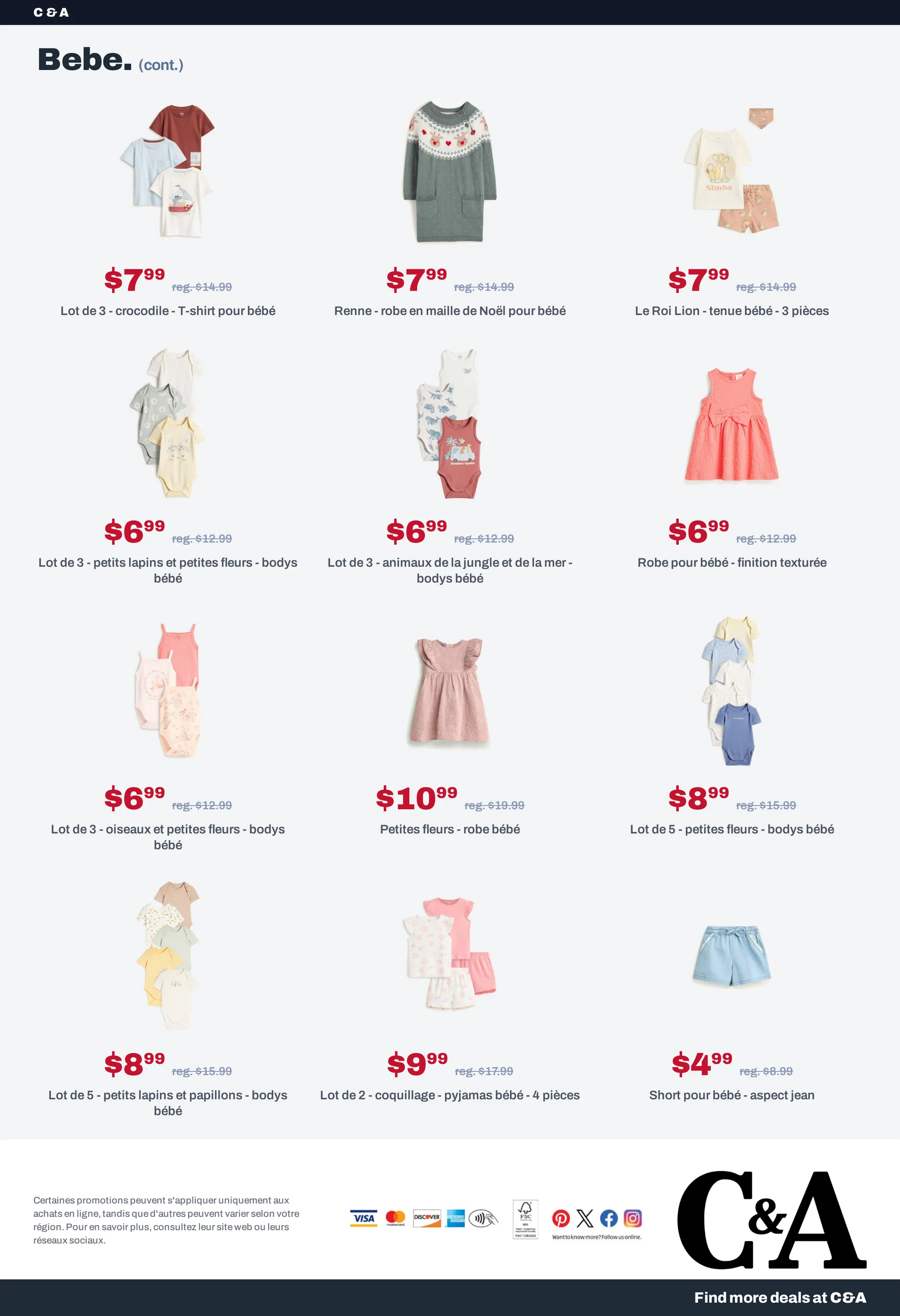 C&A — 2026-08-03 du 3 août au 10 août 2026 - Catalogue page 17