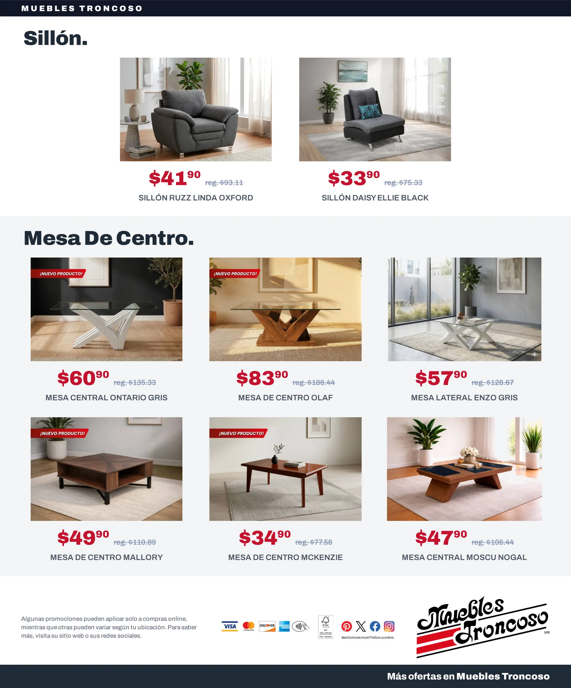 Catálogo de Muebles Troncoso — 2026-10-28 28 de octubre al 12 de noviembre 2026 - Pagina 17