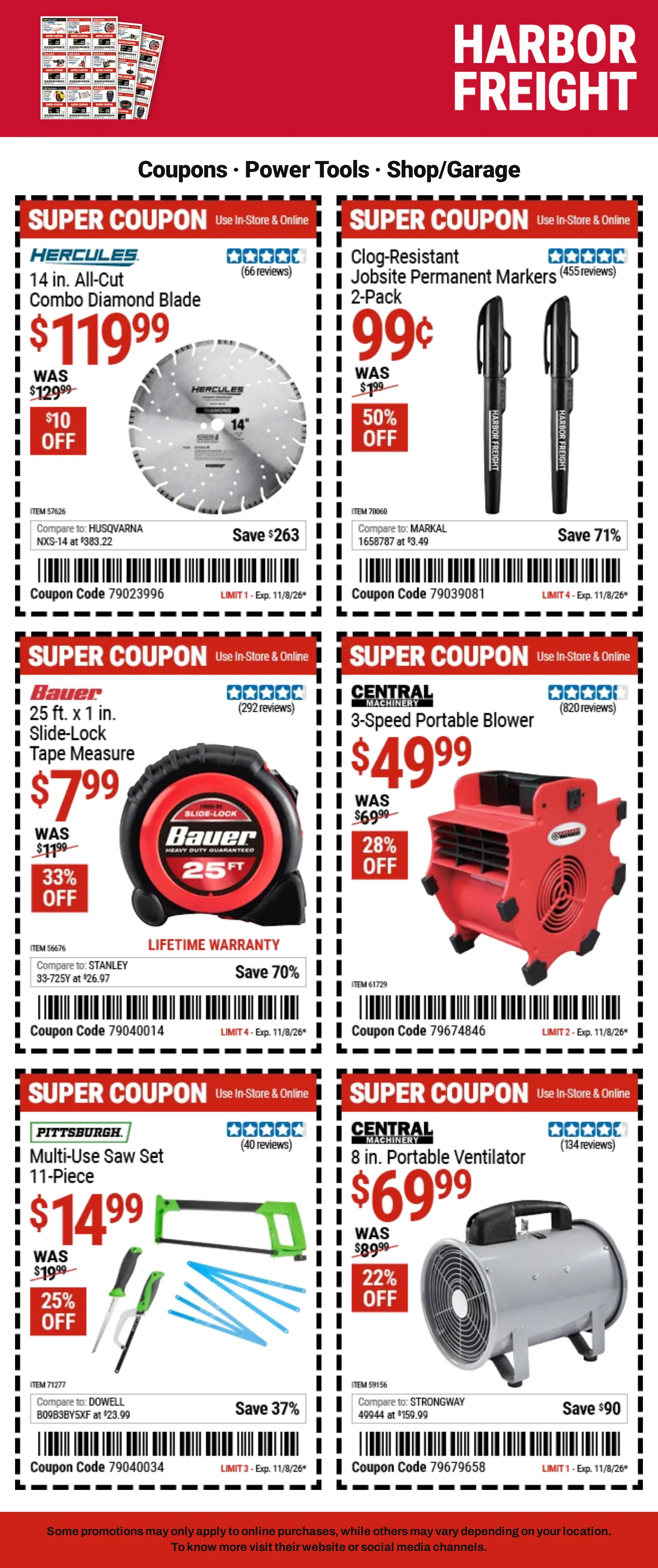 Weekly ad Harbor Freight — Catálogo 2 — 2026-10-26 from October 26 to November 9 2026 - Page 17