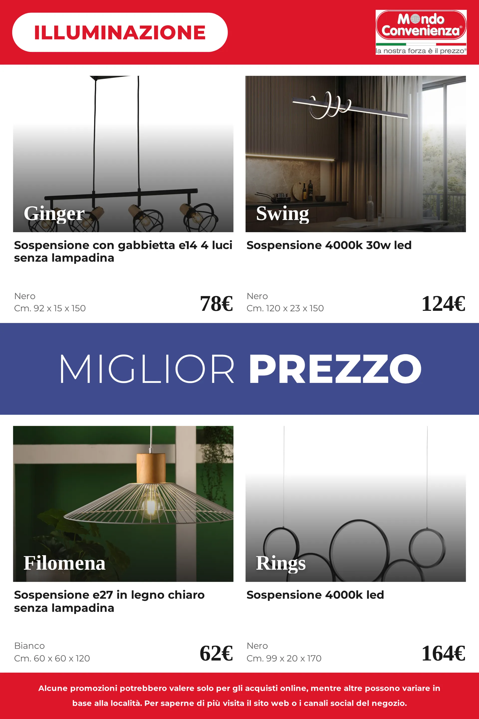 Mondo Convenienza — Catálogo 3 — 2026-10-27 da 27 ottobre a 13 novembre di 2026 - Pagina del volantino 17