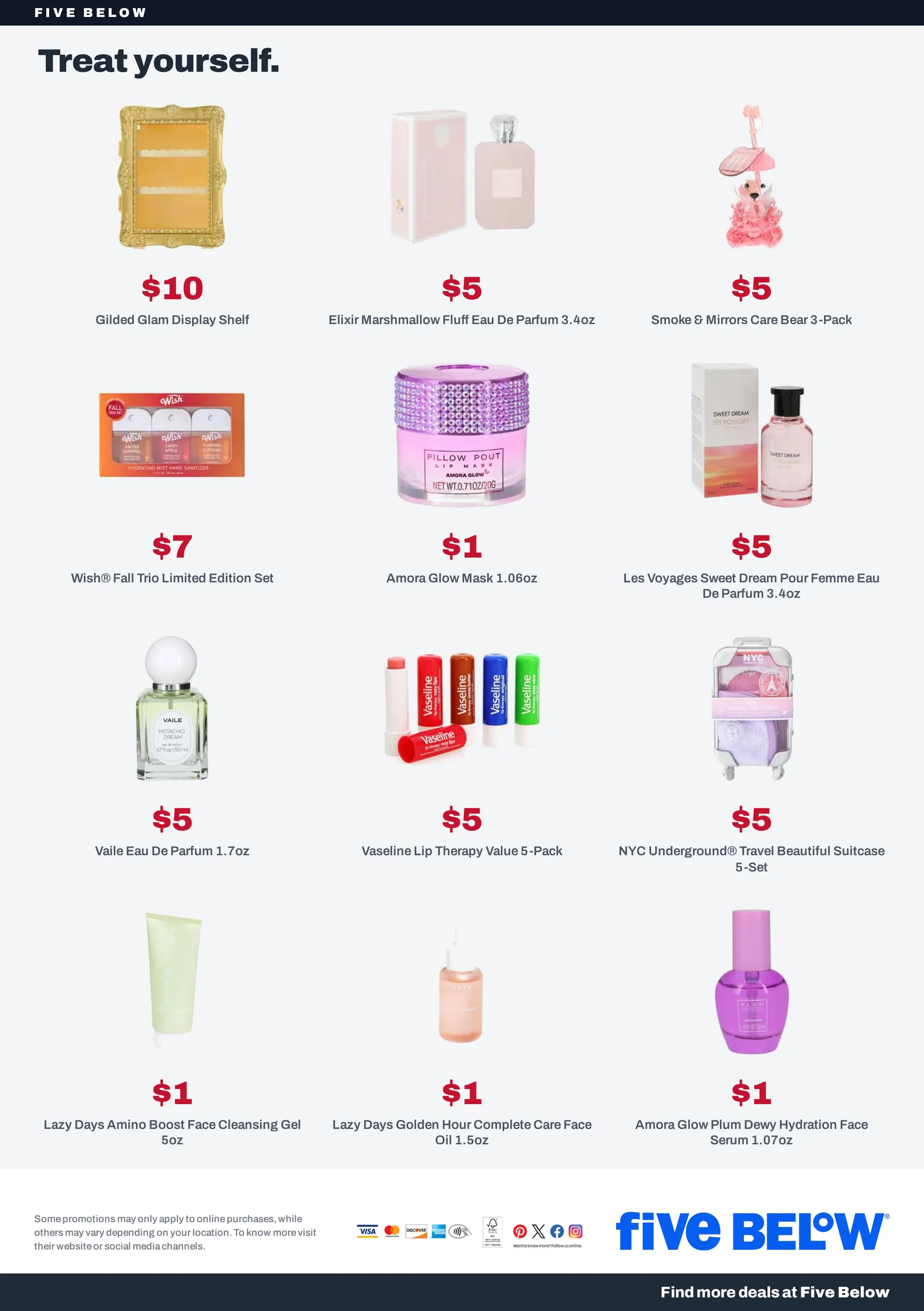 Weekly promotion Five Below — 2026-10-22 spanning from October 22 to October 29 2026 - Page 17 for Catalogue 365