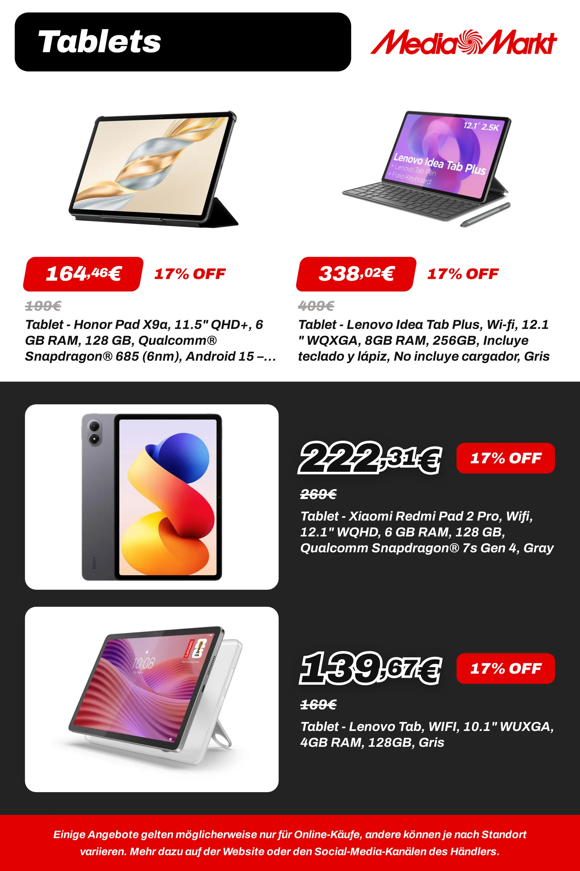MediaMarkt — 2026-10-05 von 5. Oktober bis 20. Oktober 2026 - Flugblätt seite  17