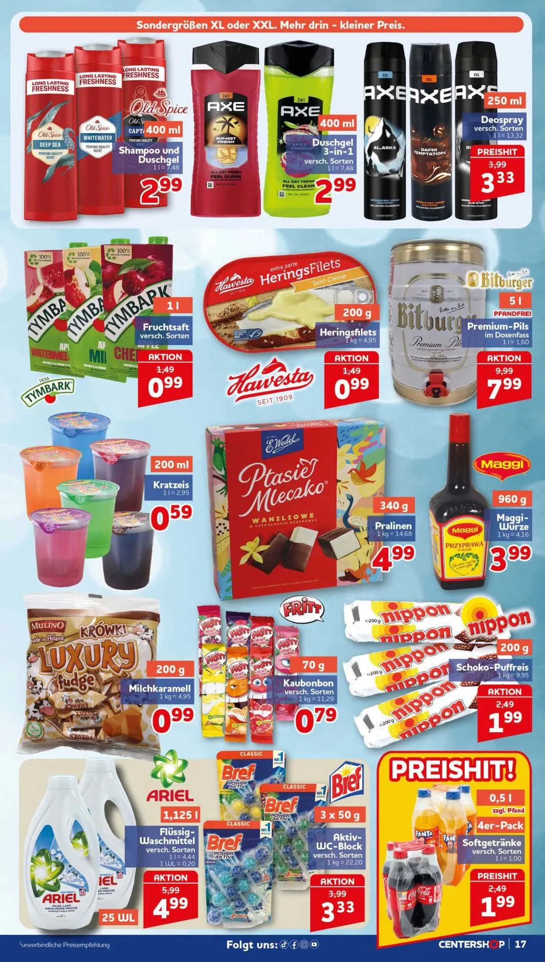 CENTERSHOP — 2026-08-10 von 10. August bis 15. August 2026 - Prospekt seite 17