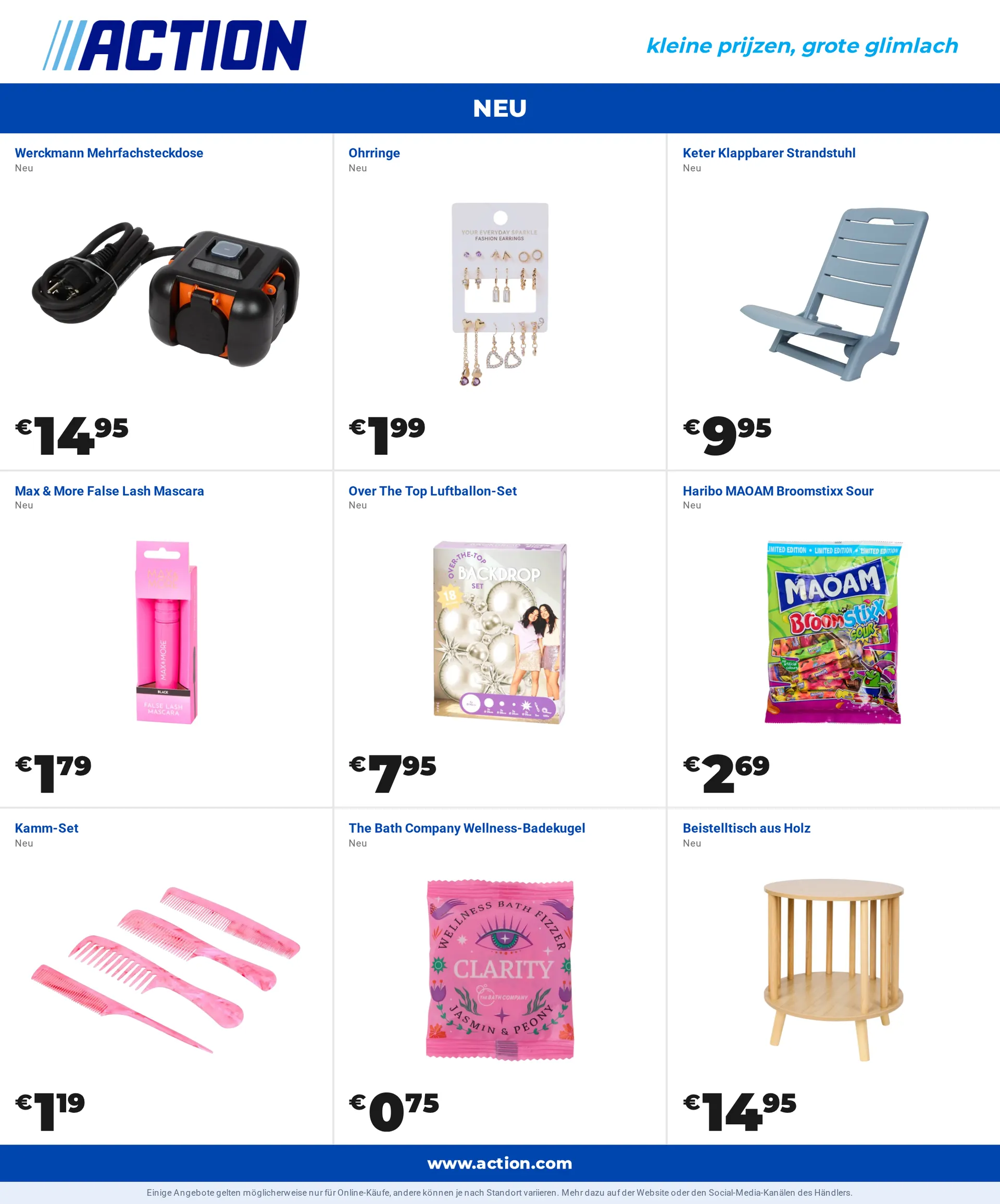 Sommerdeals gibt’s bei Action! von 10. August bis 24. August 2026 - Flugblätt seite  17