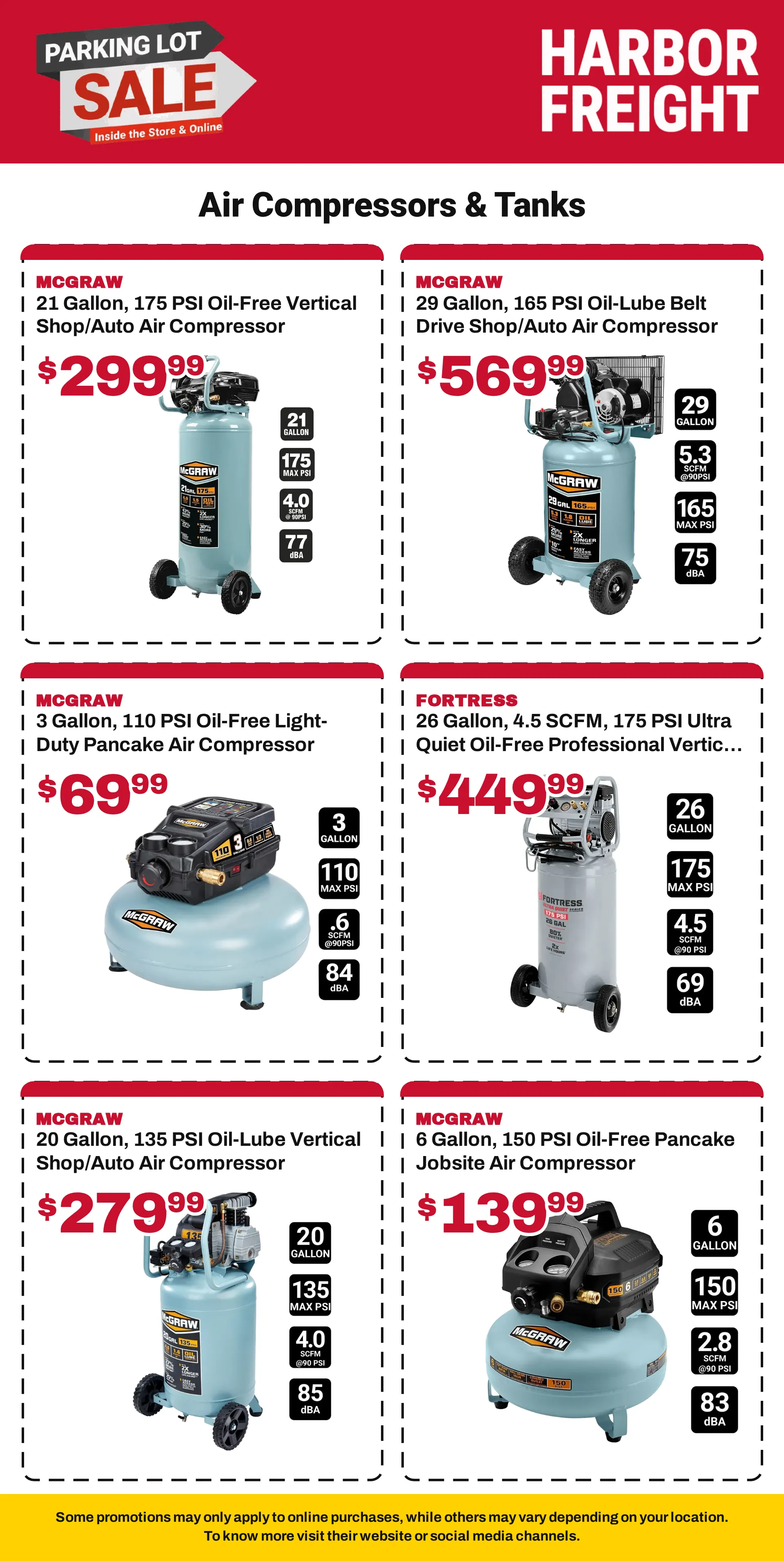 Weekly ad Harbor Freight — Tools — 2026-09-21 from September 21 to November 4 2026 - Page 17