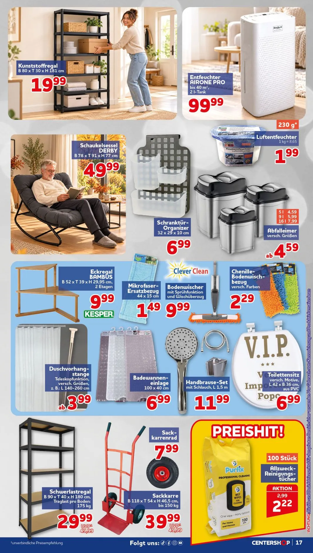 CENTERSHOP — 2026-10-19 von 19. Oktober bis 24. Oktober 2026 - Prospekt seite 17