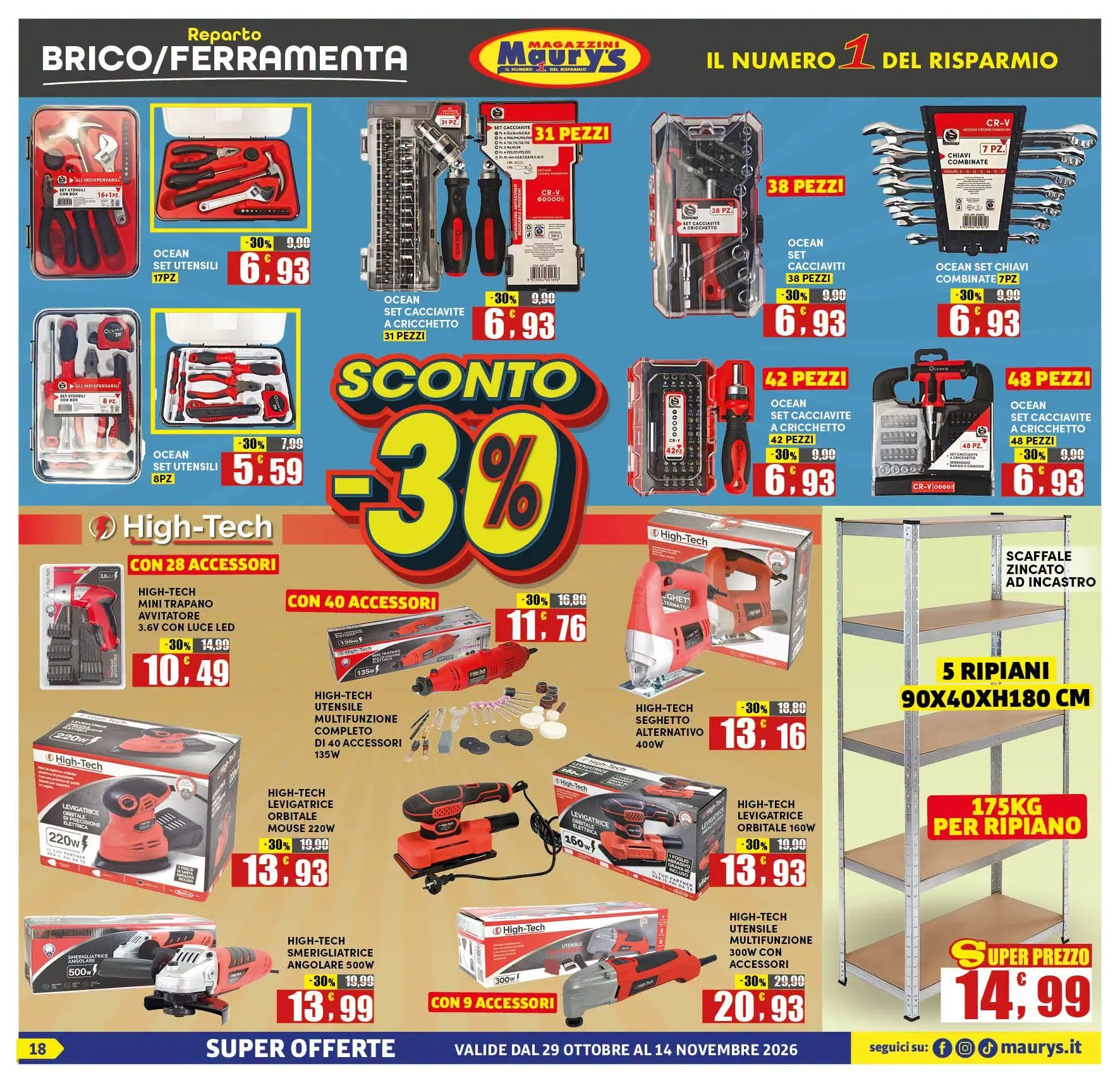 Maury's — 2026-10-29 da 29 ottobre a 14 novembre di 2026 - Pagina del volantino 17
