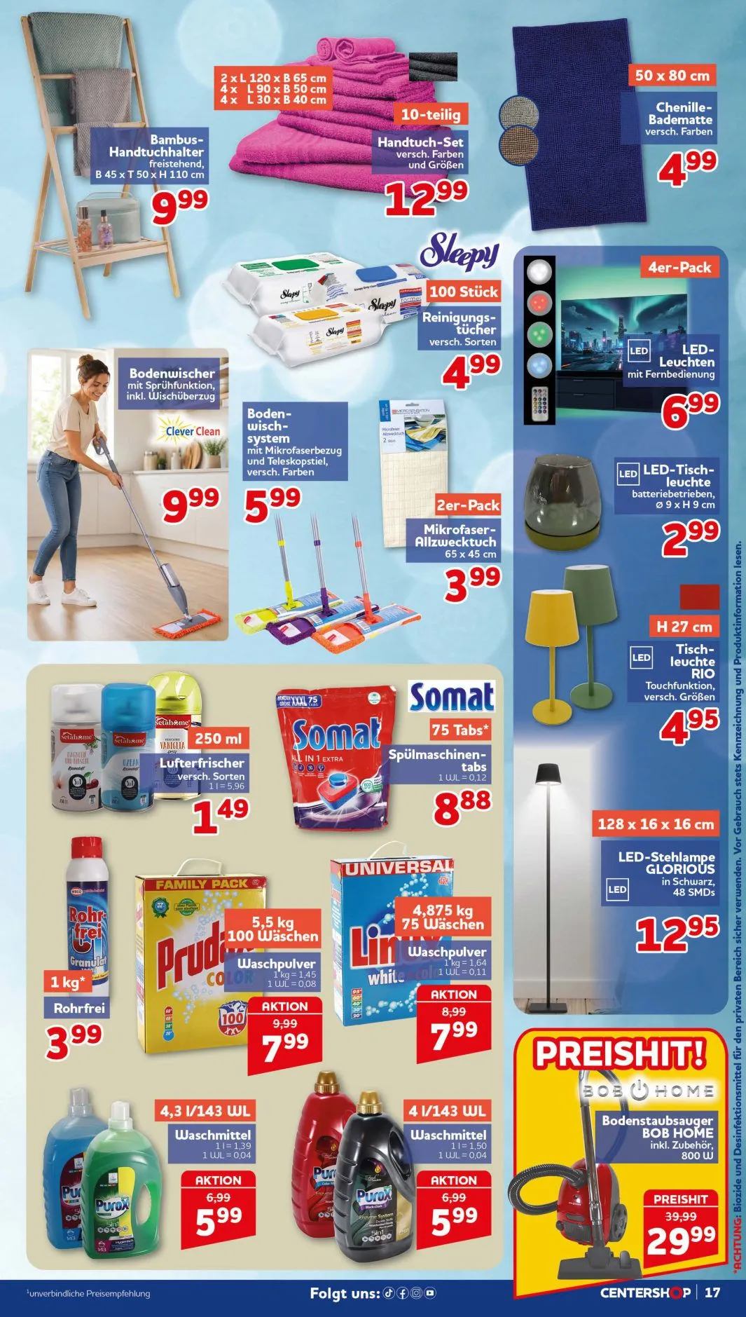 CENTERSHOP — 2026-08-04 von 3. August bis 8. August 2026 - Prospekt seite 17