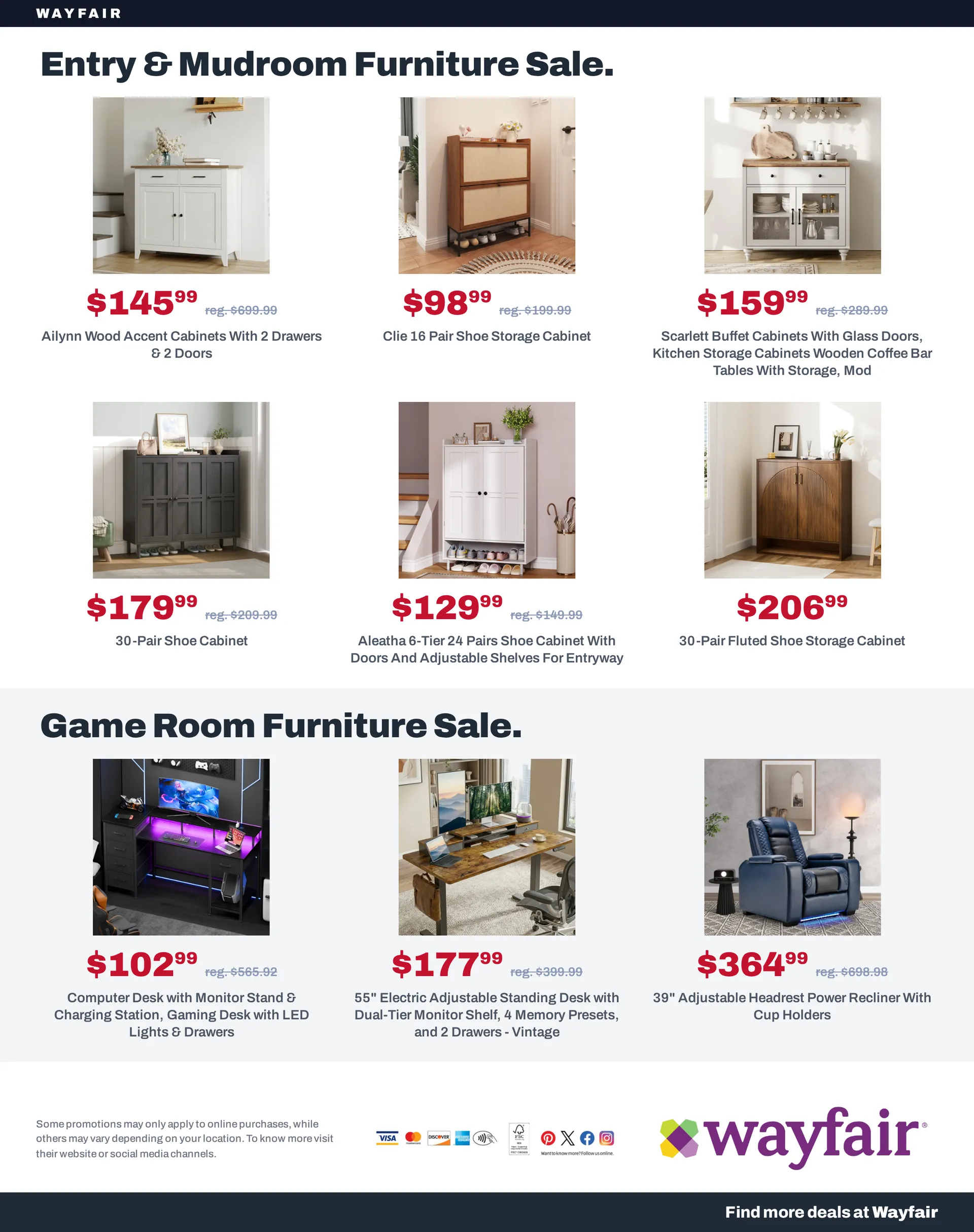 Weekly promotion Wayfair — 2026-10-16 spanning from October 16 to October 30 2026 - Page 17 for Catalogue 365