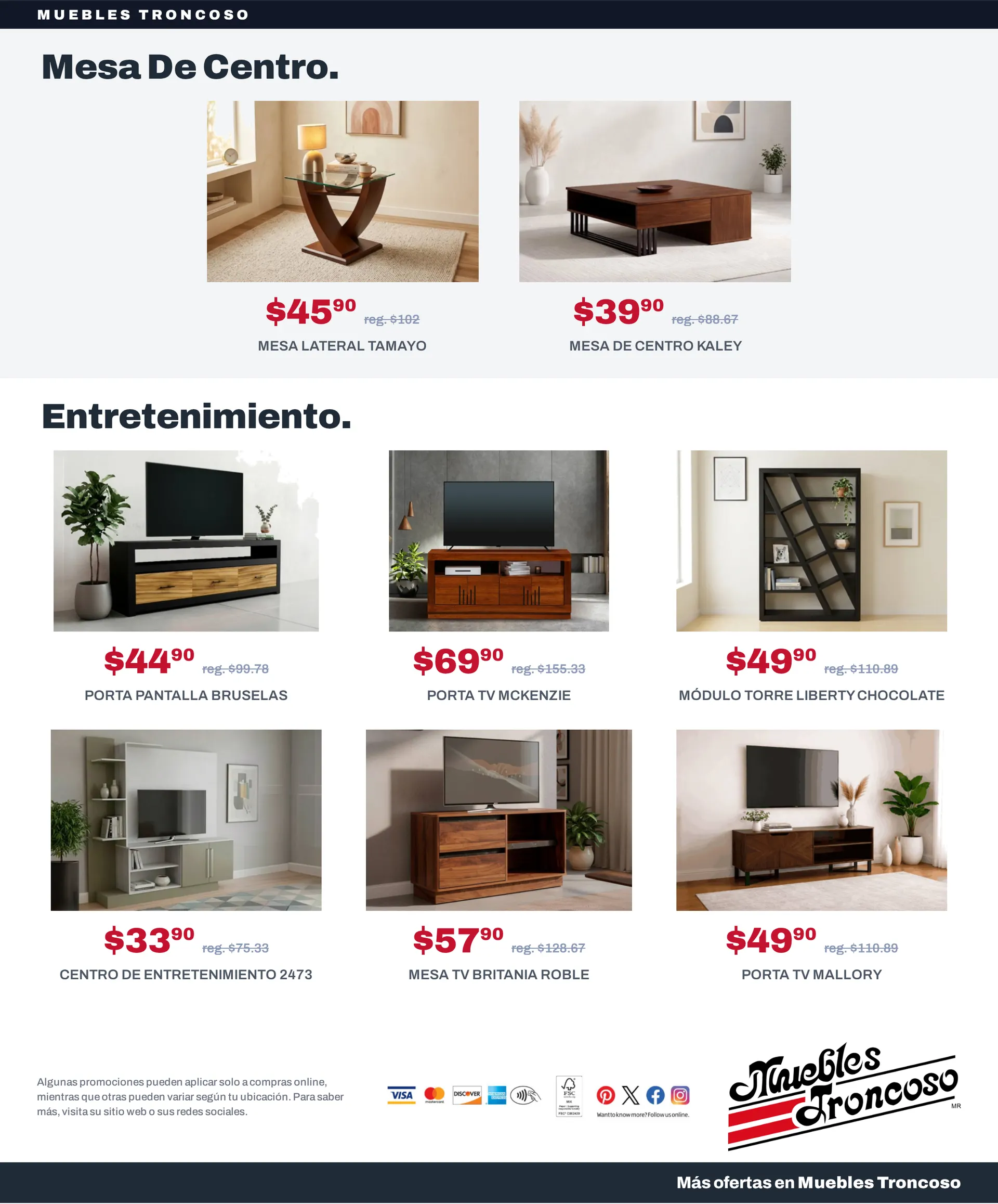 Catálogo de Muebles Troncoso — 2026-10-28 28 de octubre al 12 de noviembre 2026 - Pagina 18