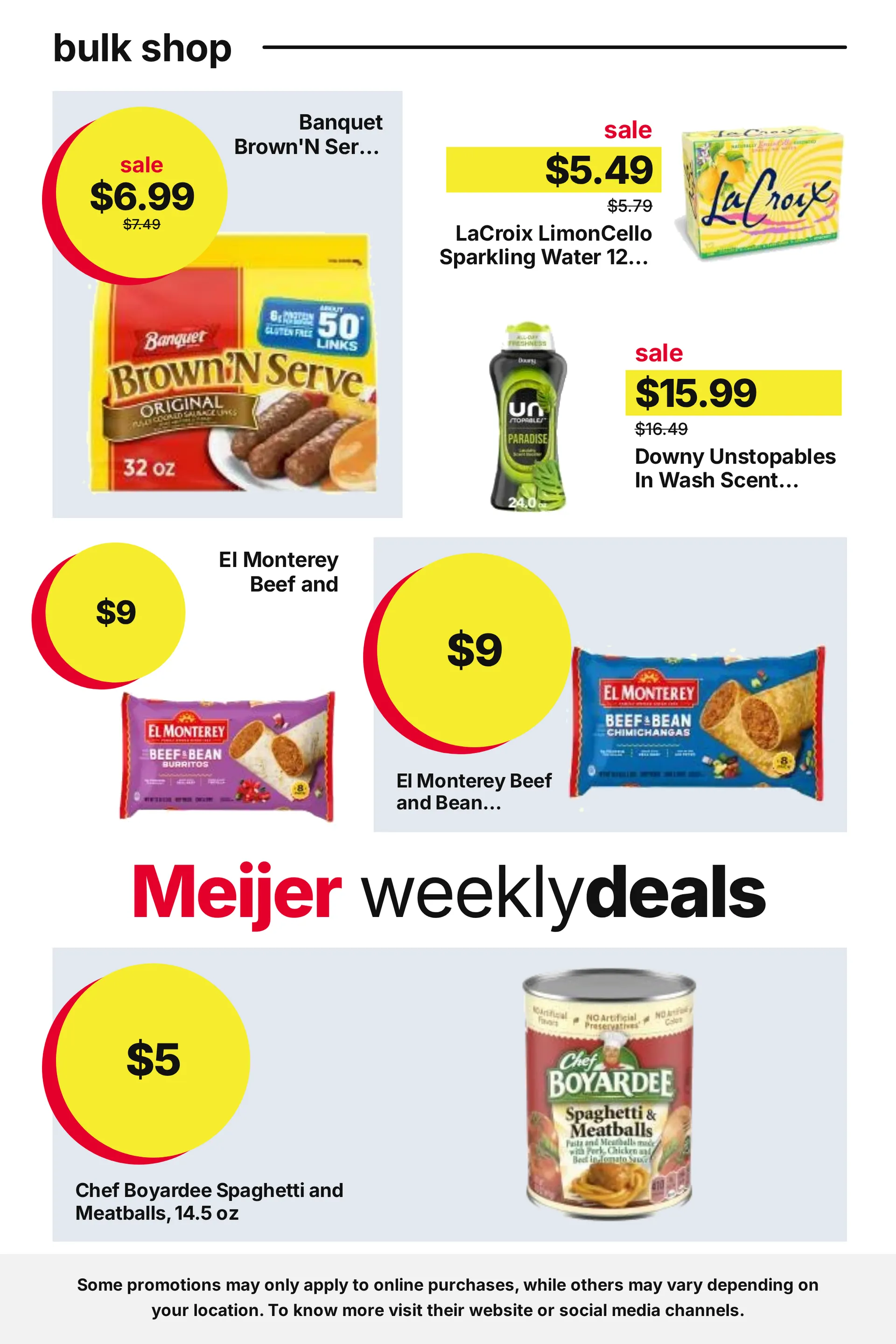Weekly ad Meijer — Tailgate Deals — 2026-09-21 from September 21 to October 8 2026 - Page 18