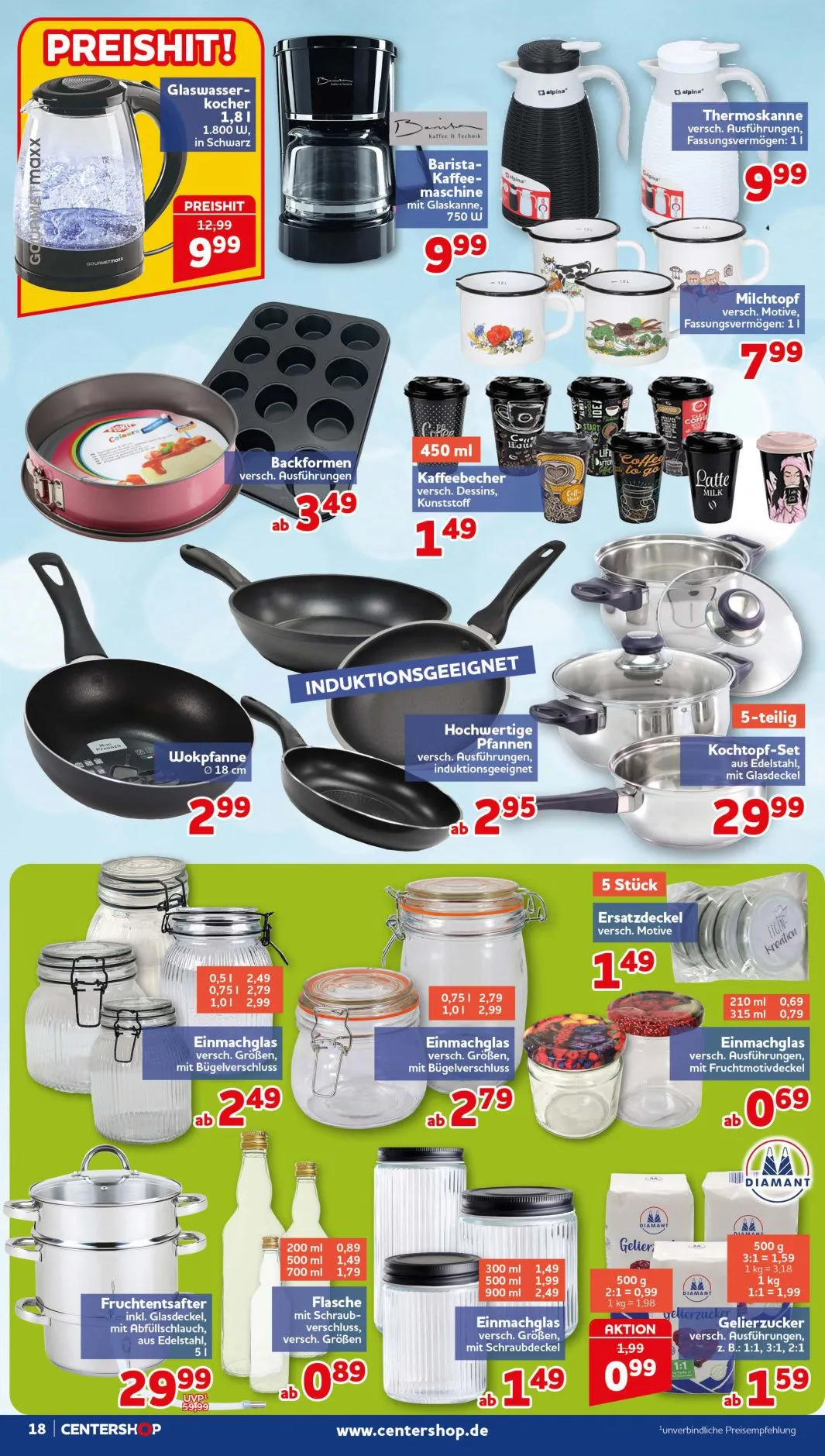 CENTERSHOP — 2026-08-04 von 3. August bis 8. August 2026 - Prospekt seite 18