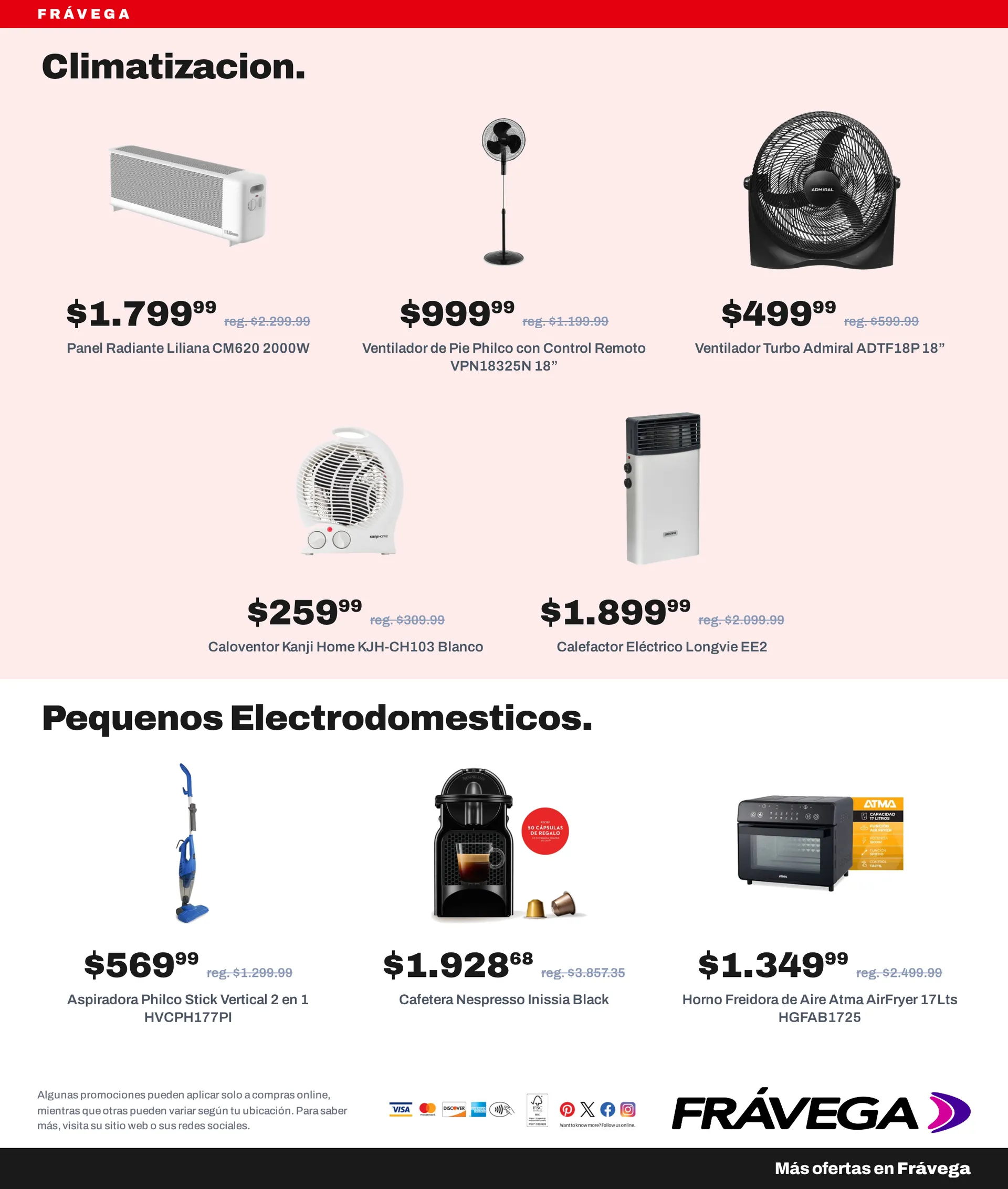 Ofertas de Frávega — 2026-10-02 2 de octubre al 9 de octubre 2026 - Página 18 del catálogo