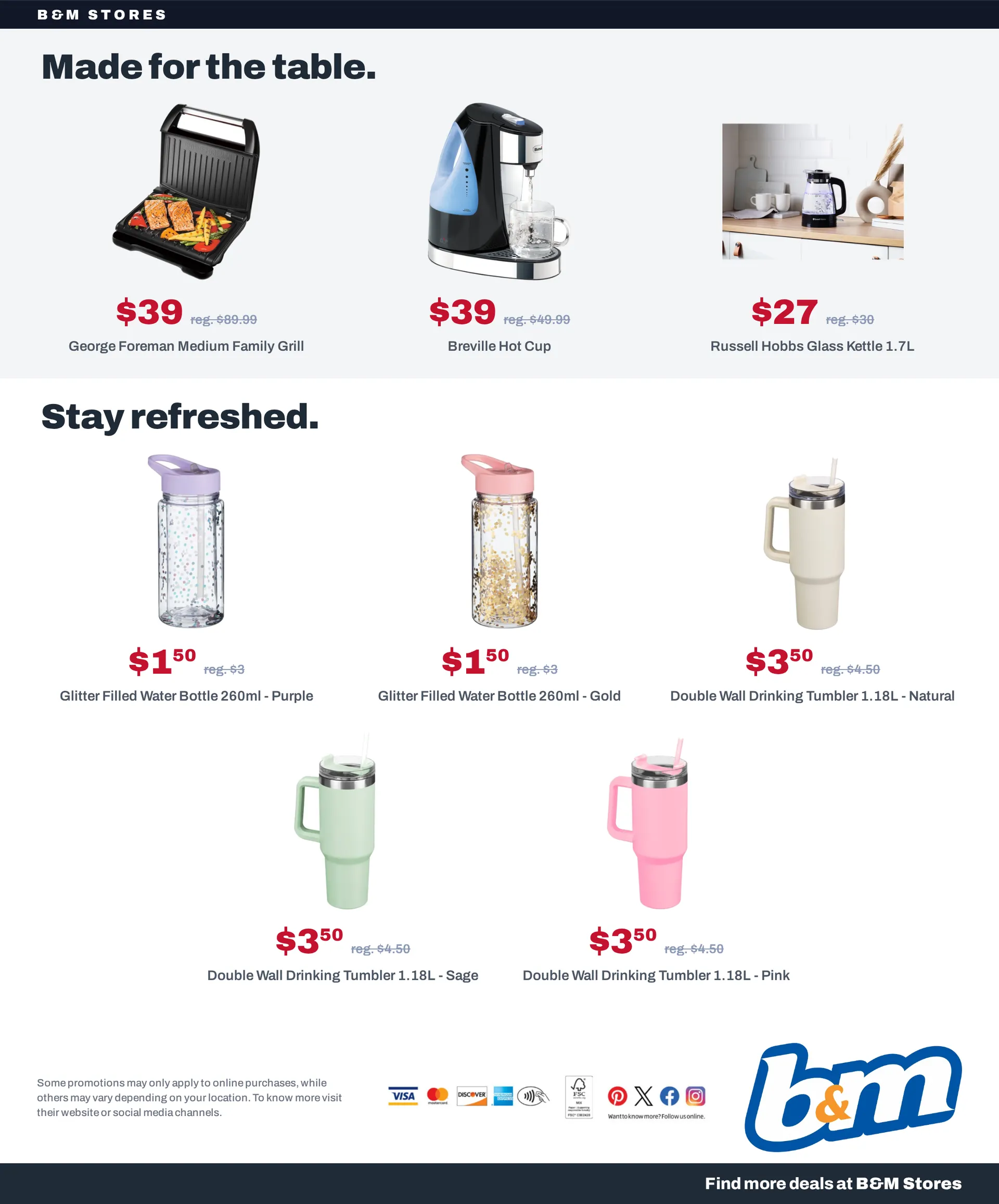 B&M Stores — Catálogo 1 — 2026-10-19 from 19 October to 3 November 2026 - Catalogue Page 18