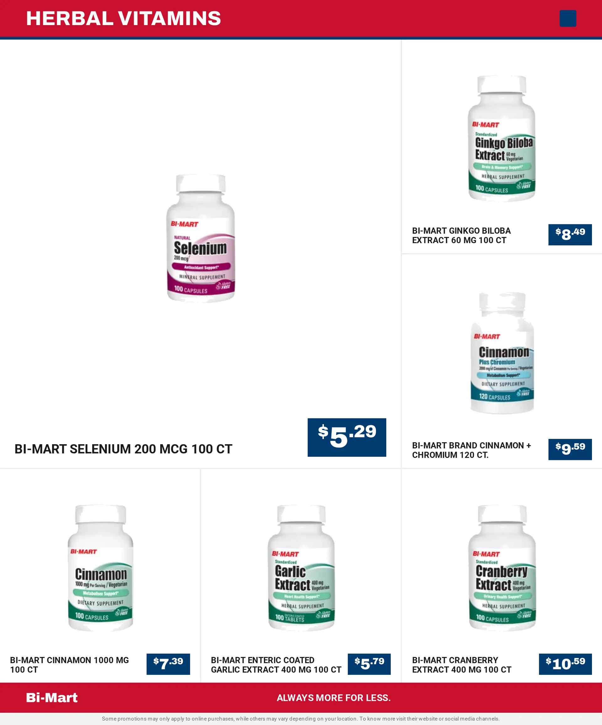 Weekly ad Bi-Mart — 2026-07-09 from July 9 to July 16 2026 - Page 18