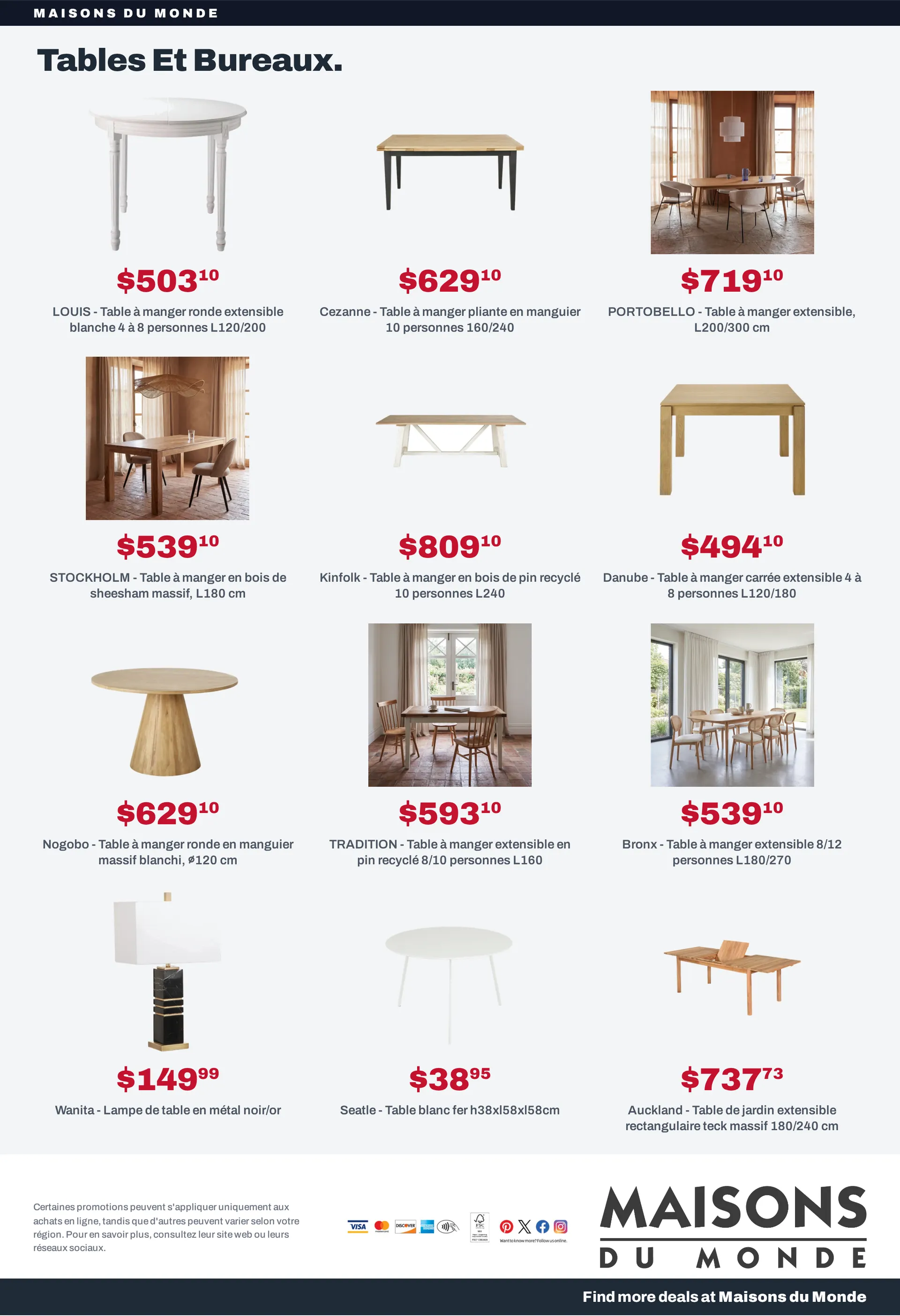 Maisons du Monde — 2026-09-22 du 22 septembre au 8 octobre 2026 - Catalogue page 18