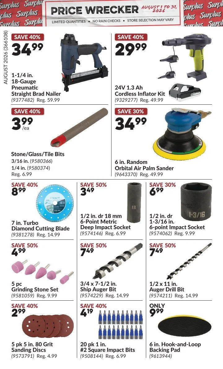Princess Auto — 2026-08-20 from August 1 to August 31 2026 - flyer page 18