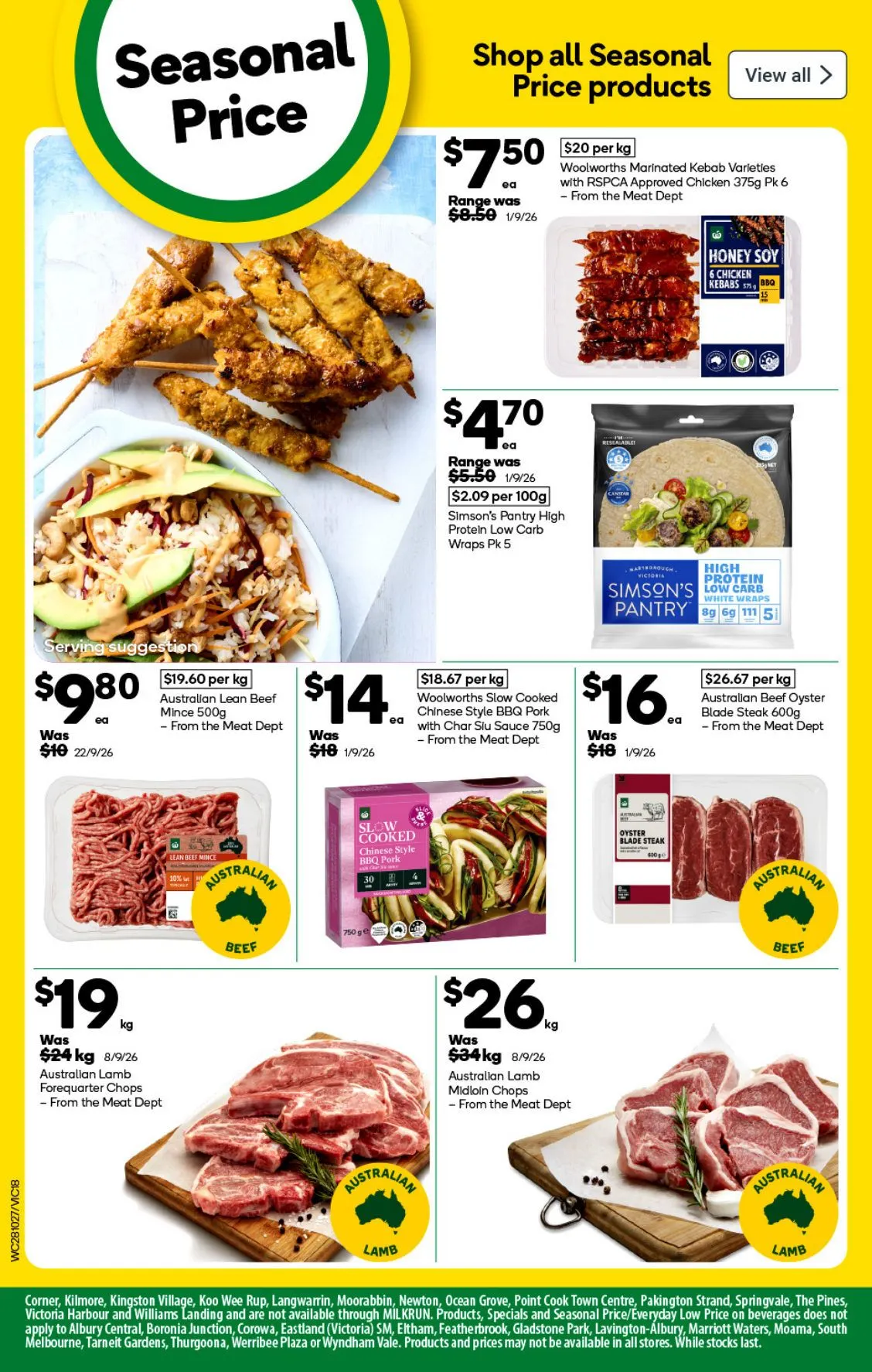 Woolworths — 2026-10-29 - Catalogue valid from 28 October to 3 November 2026 - page 18