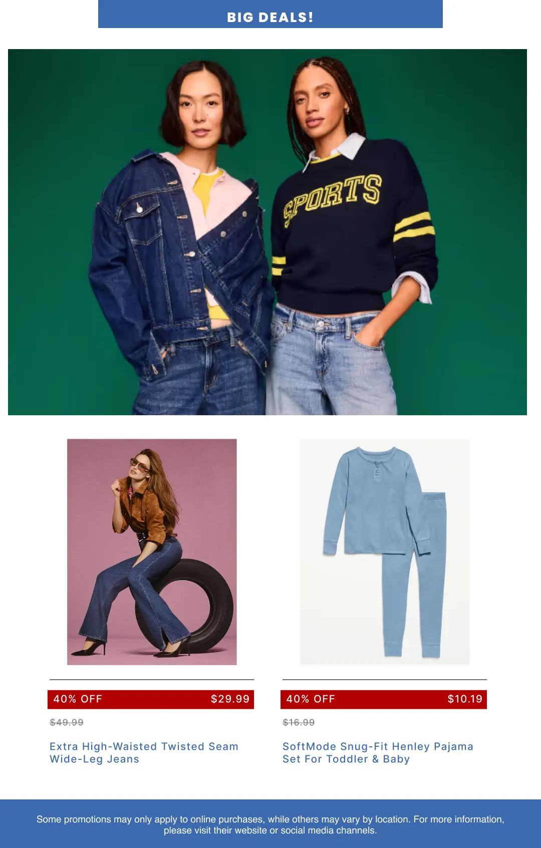 Weekly promotion Old Navy — 2026-09-23 spanning from September 23 to October 8 2026 - Page 18 for Catalogue 365