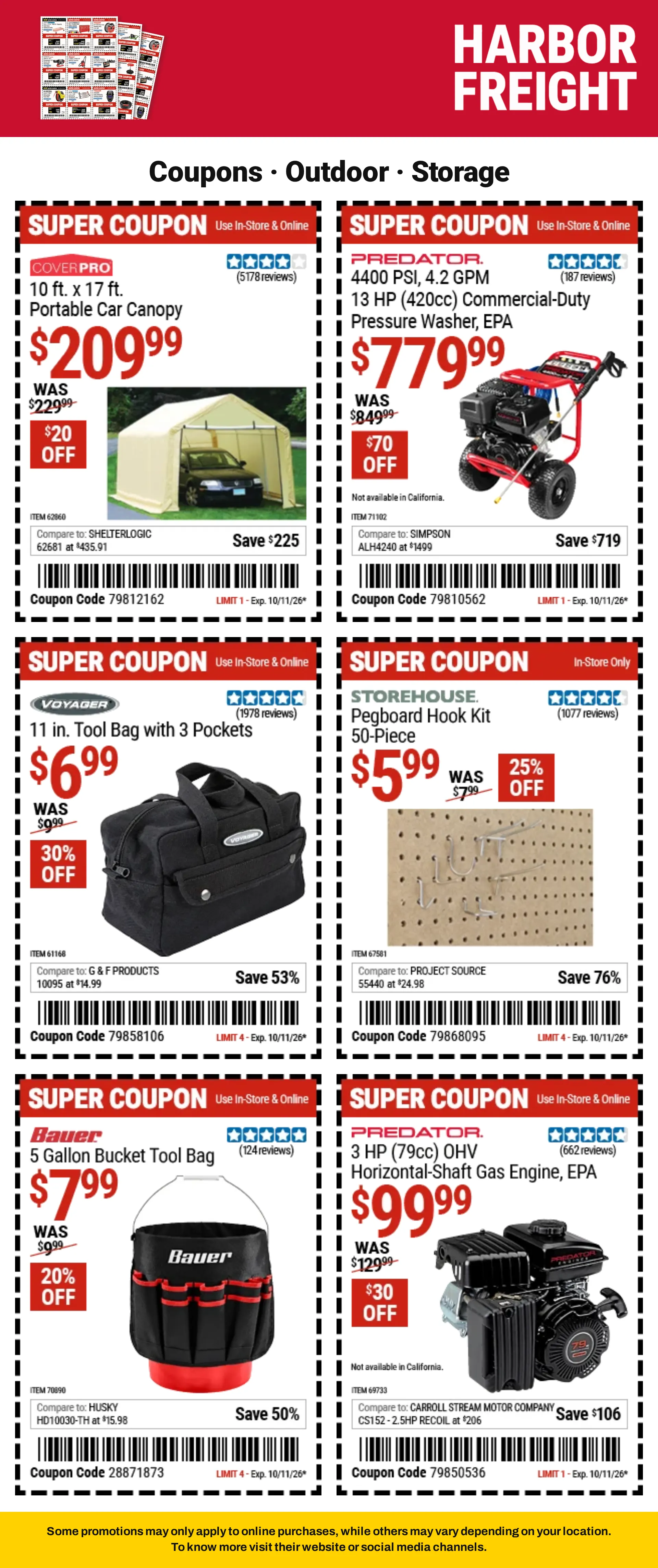Weekly ad Harbor Freight — Catálogo 2 — 2026-10-09 from October 9 to October 26 2026 - Page 18