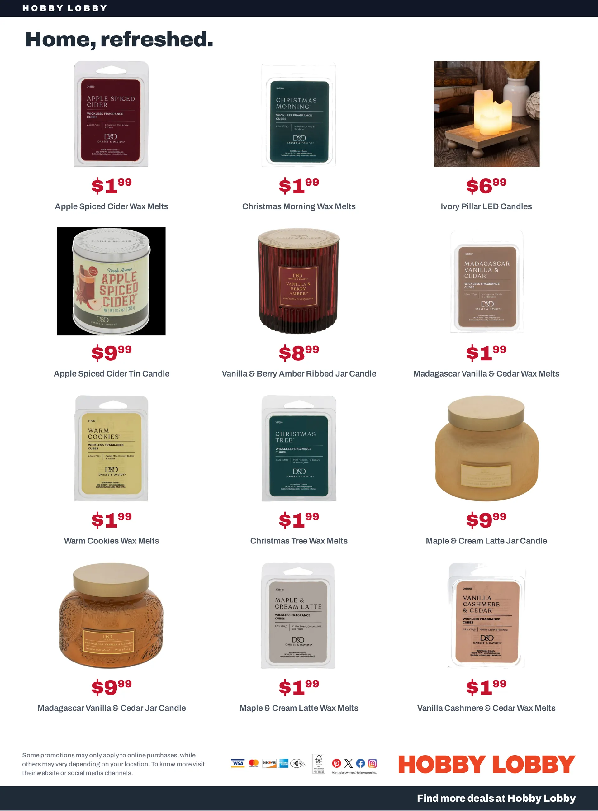 Weekly promotion Hobby Lobby — 2026-10-23 spanning from October 23 to October 30 2026 - Page 18 for Catalogue 365