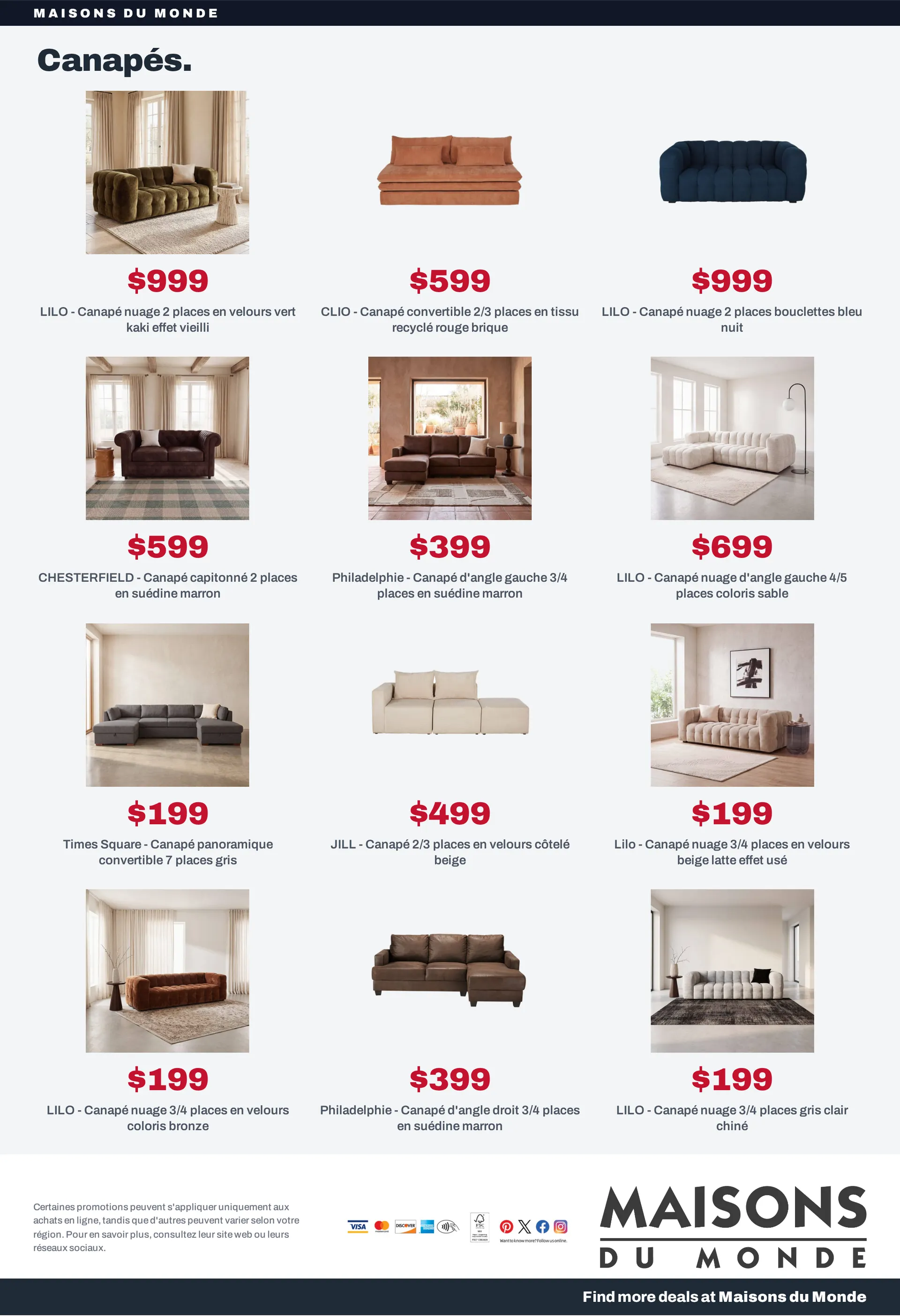 Maisons du Monde — 2026-09-04 du 4 septembre au 21 septembre 2026 - Catalogue page 18