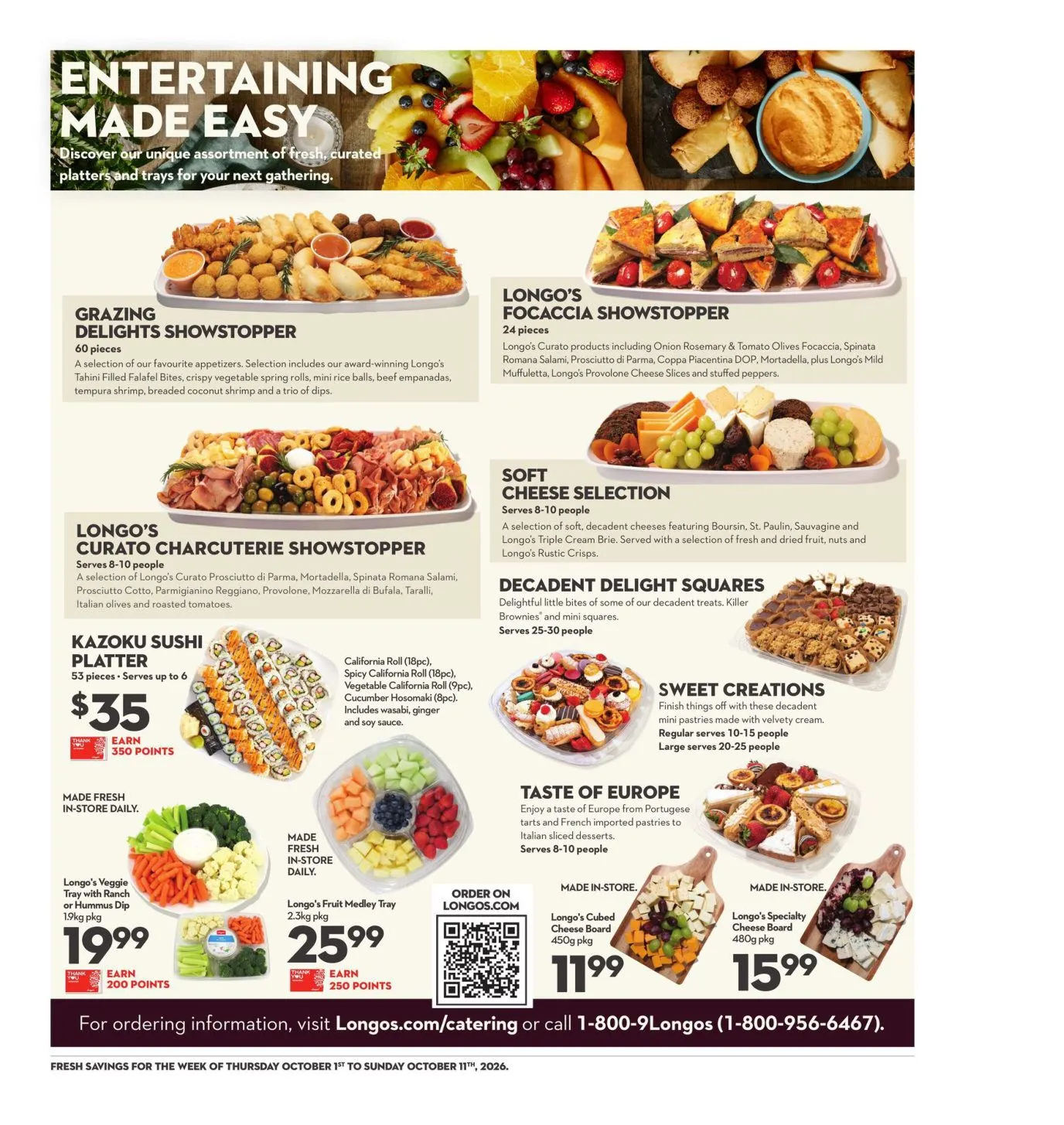Longo's — 2026-10-01 from October 1 to October 11 2026 - flyer page 18
