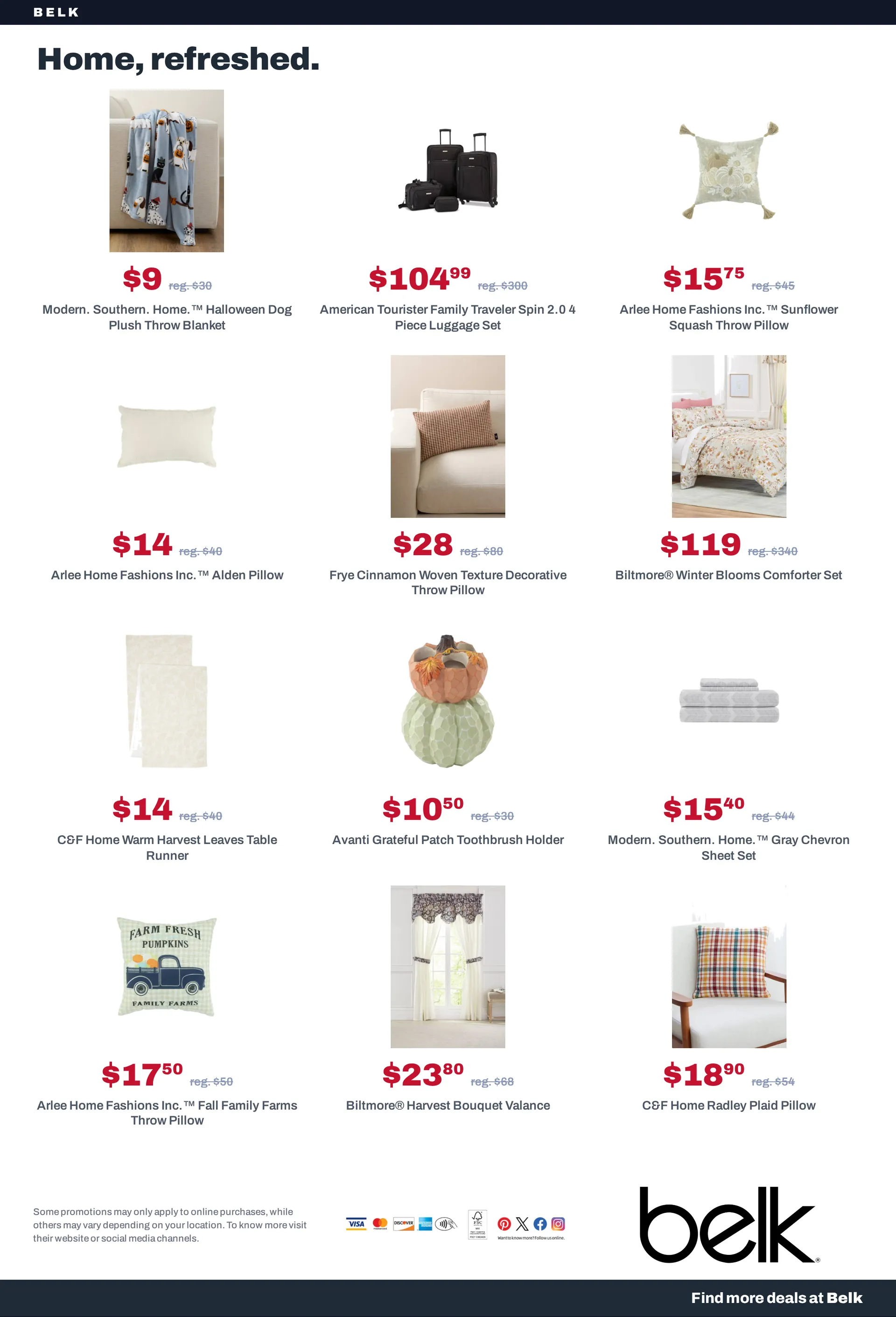 Weekly promotion Belk — 2026-10-22 spanning from October 22 to November 5 2026 - Page 18 for Catalogue 365