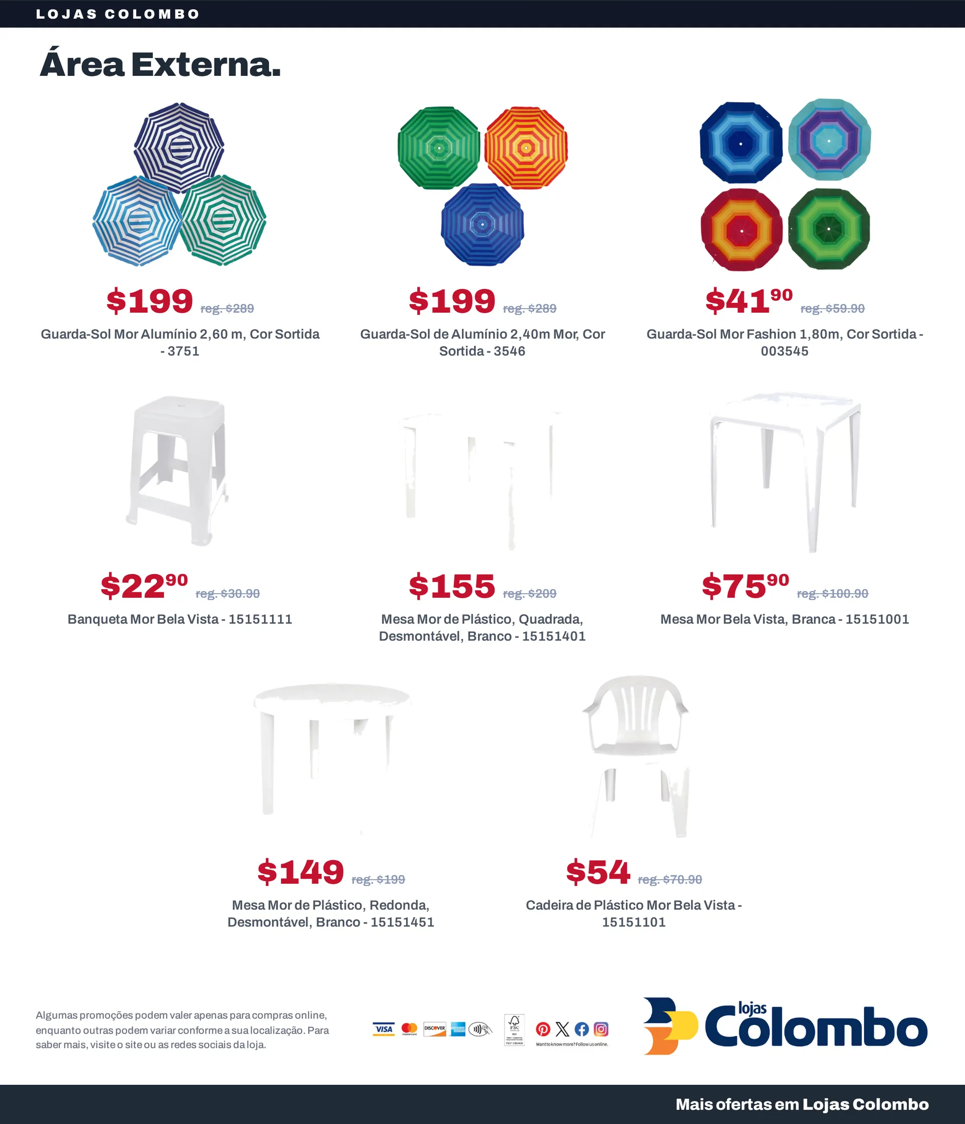 Encarte de Lojas Colombo — 2026-10-20 20 de outubro até 27 de outubro 2026 - Pagina 18