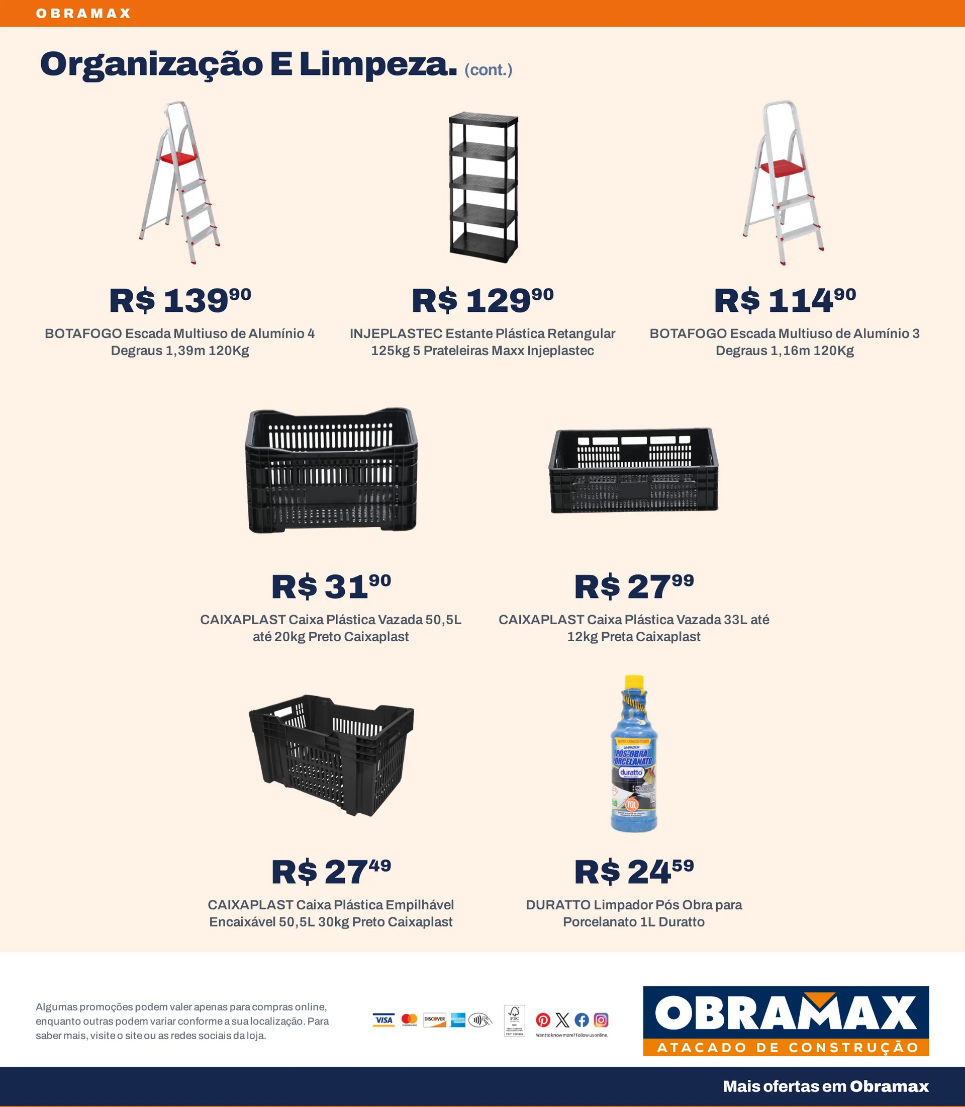 Encarte de Feira de Ferramentas 4 de agosto até 16 de agosto 2026 - Pagina 18