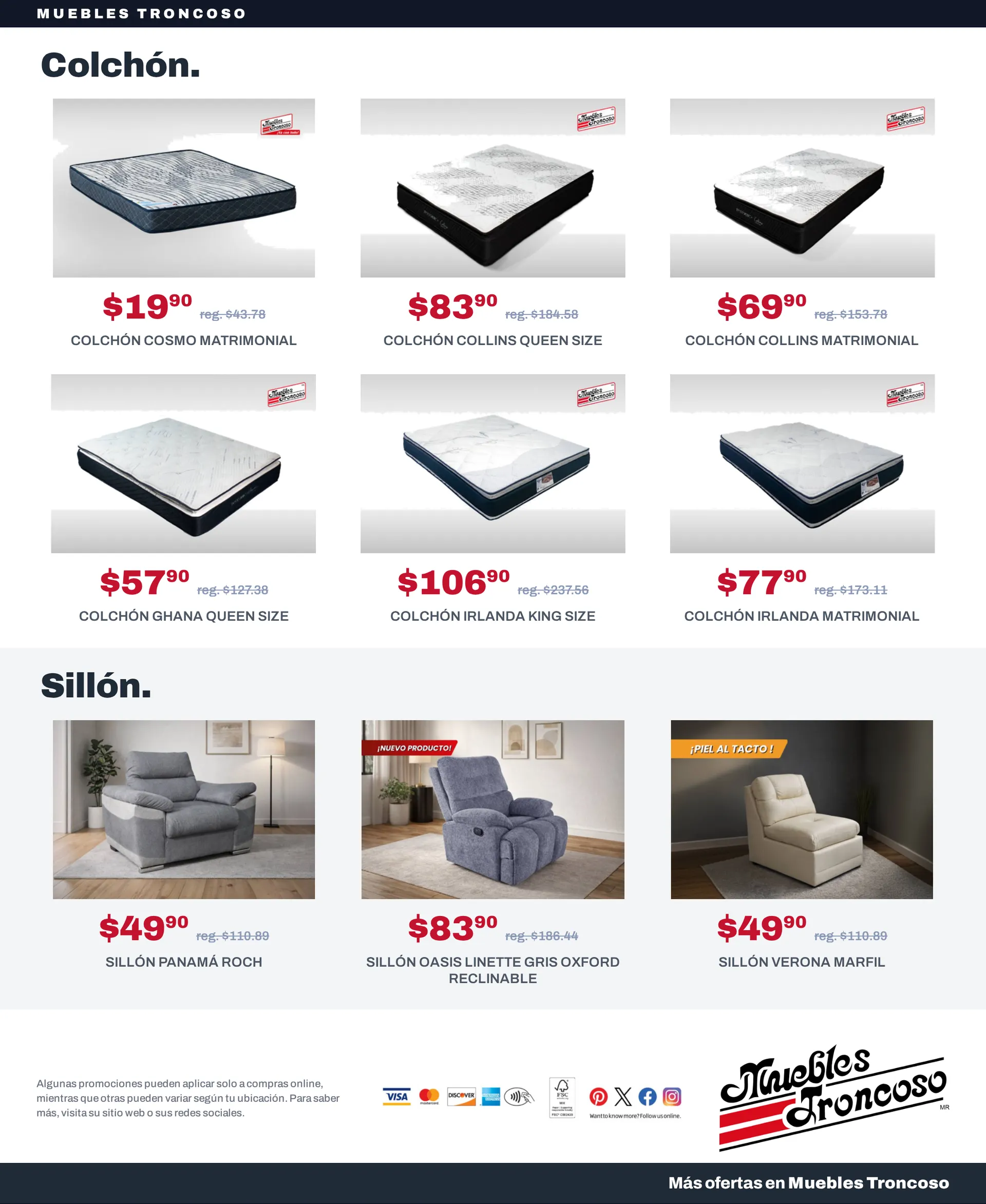Catálogo de Muebles Troncoso — 2026-10-07 7 de octubre al 14 de octubre 2026 - Pagina 18