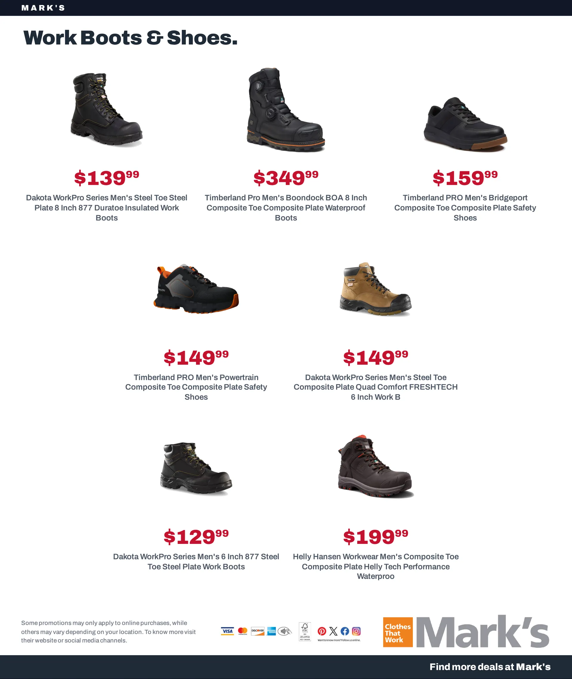 Mark's — 2026-10-06 from October 6 to October 21 2026 - flyer page 18