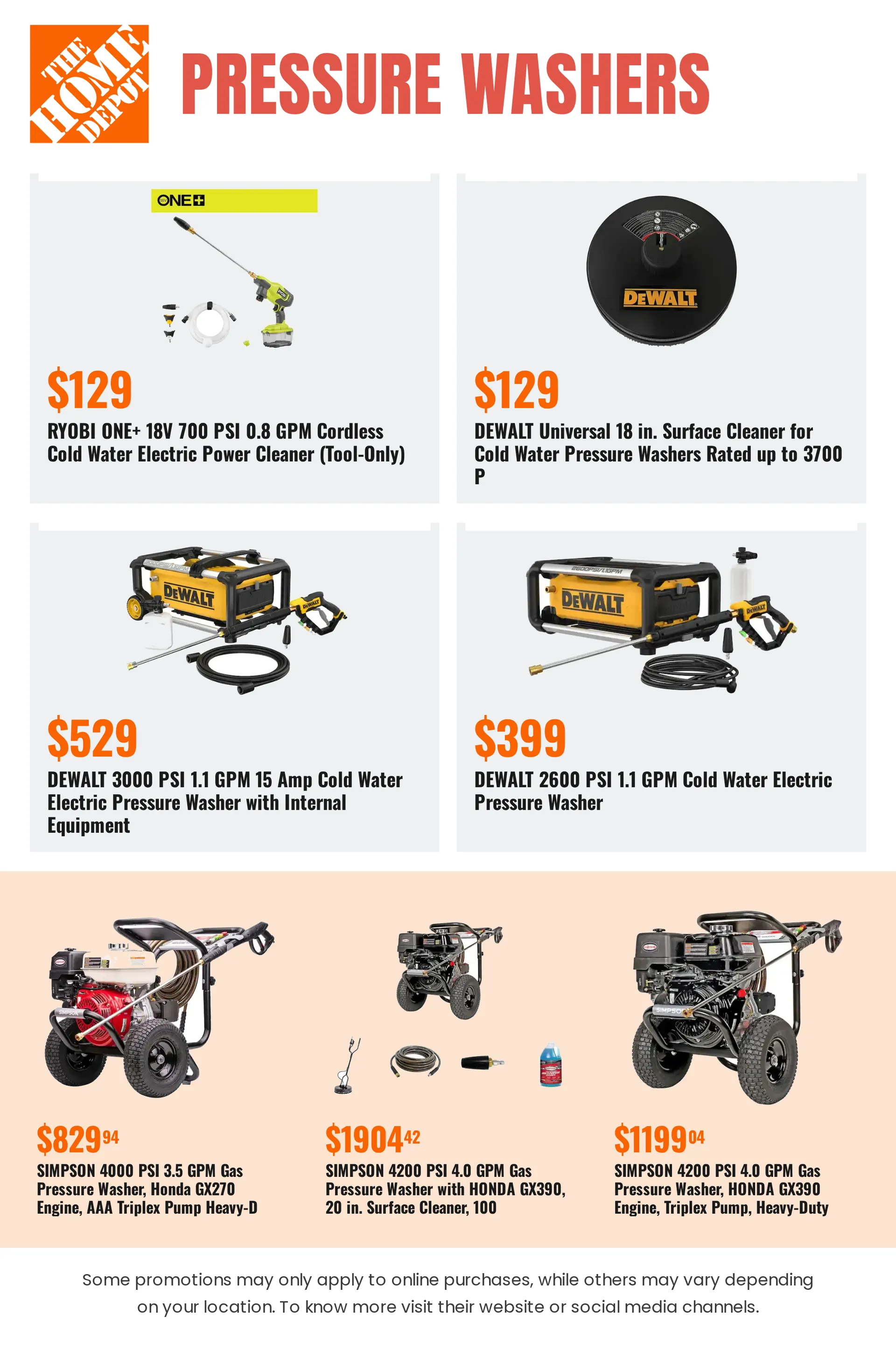 Weekly promotion The Home Depot — Catálogo 2 — 2026-10-20 spanning from October 20 to November 4 2026 - Page 18 for Catalogue 365