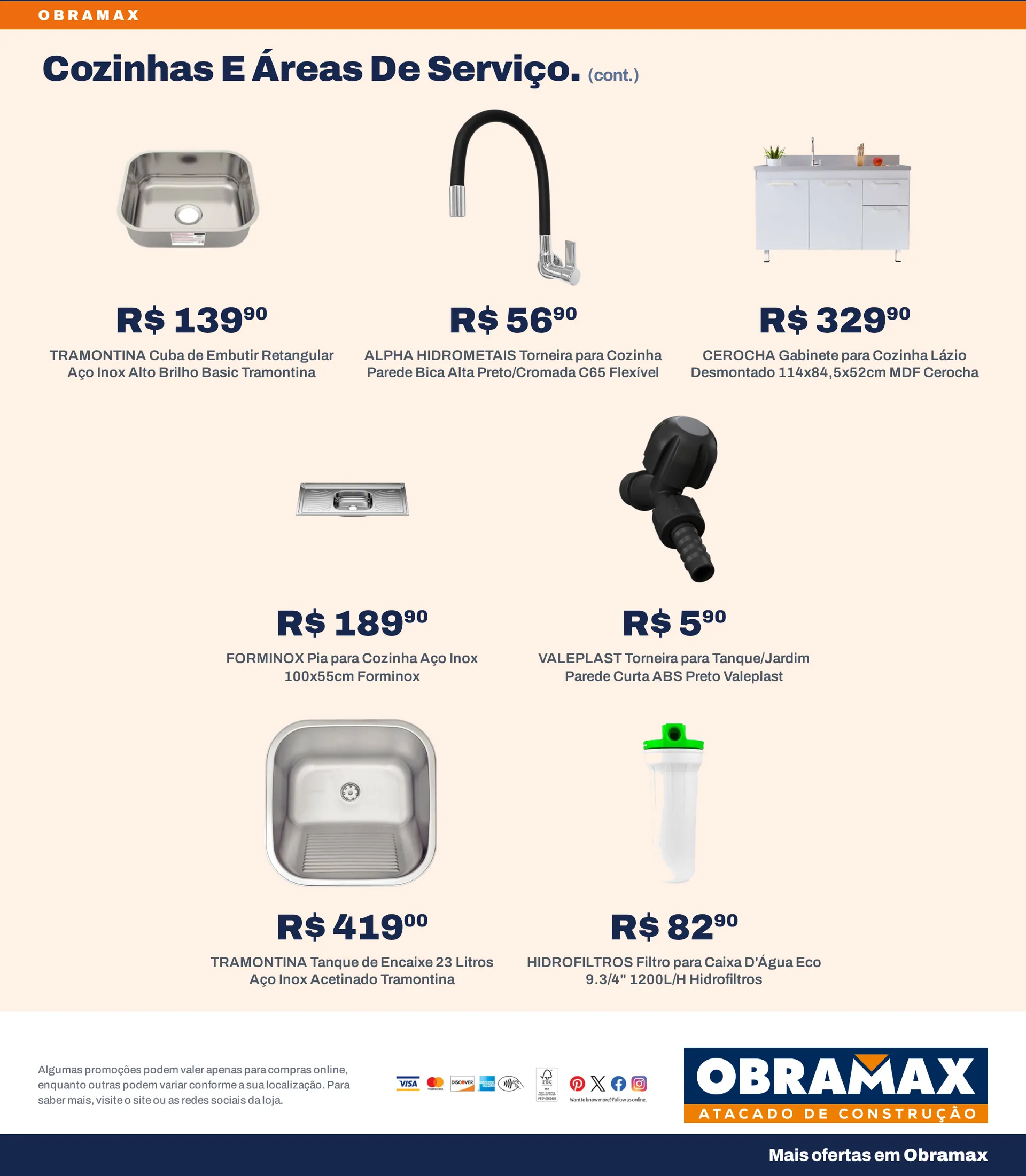 Encarte de Obramax — 2026-08-14 14 de agosto até 21 de agosto 2026 - Pagina 18